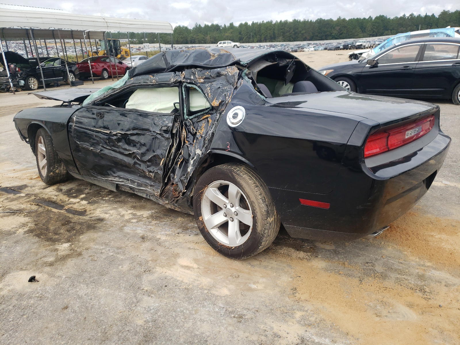 Photo 3 from auction – 2012 DODGE CHALLENGER with VIN 2C3CDYAG0CH103984