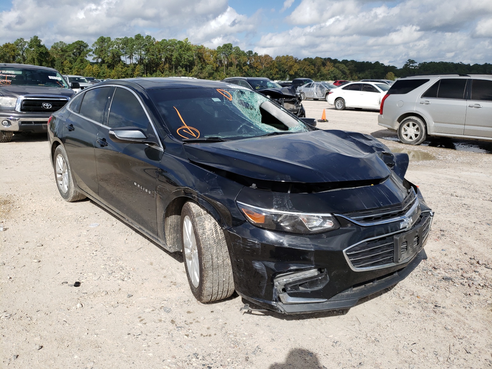 CHEVROLET MALIBU LT 2018 with VIN 1G1ZD5STXJF150978 - Photo from auction