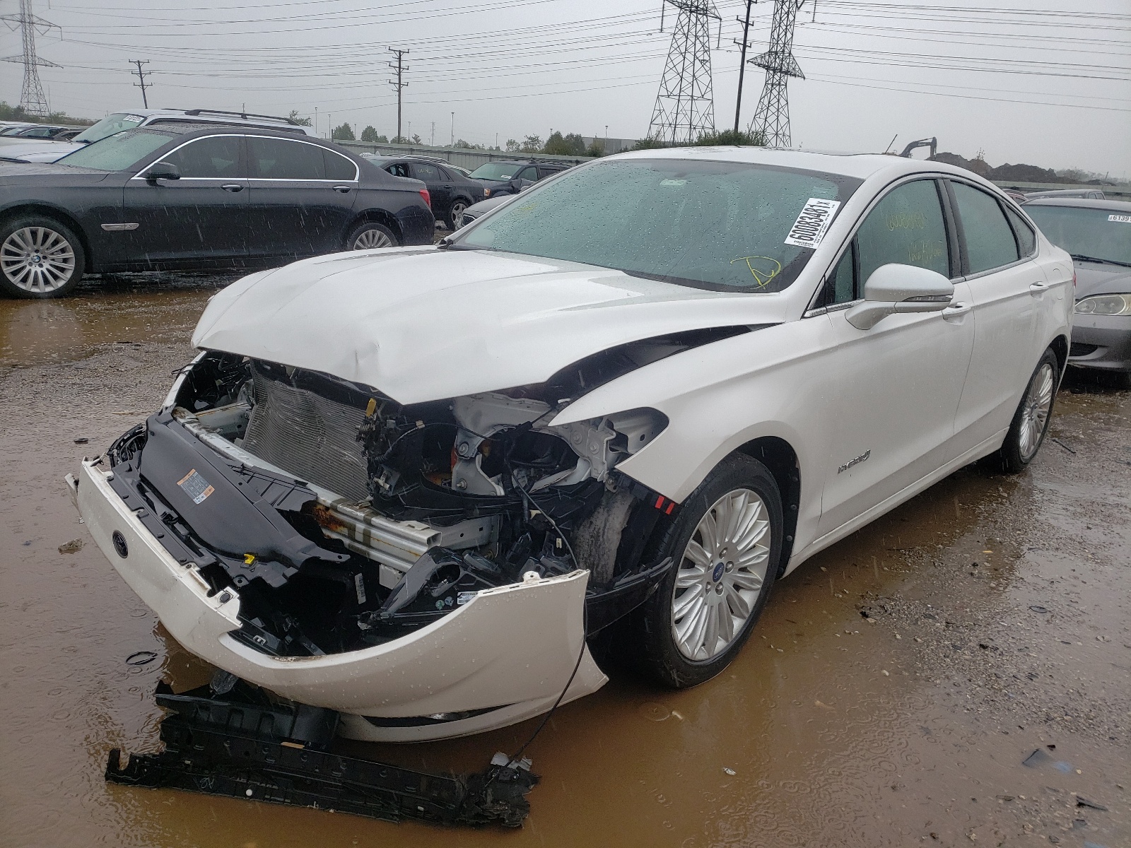 Photo 2 from auction – 2013 FORD FUSION SE with VIN 3FA6P0LU9DR207020