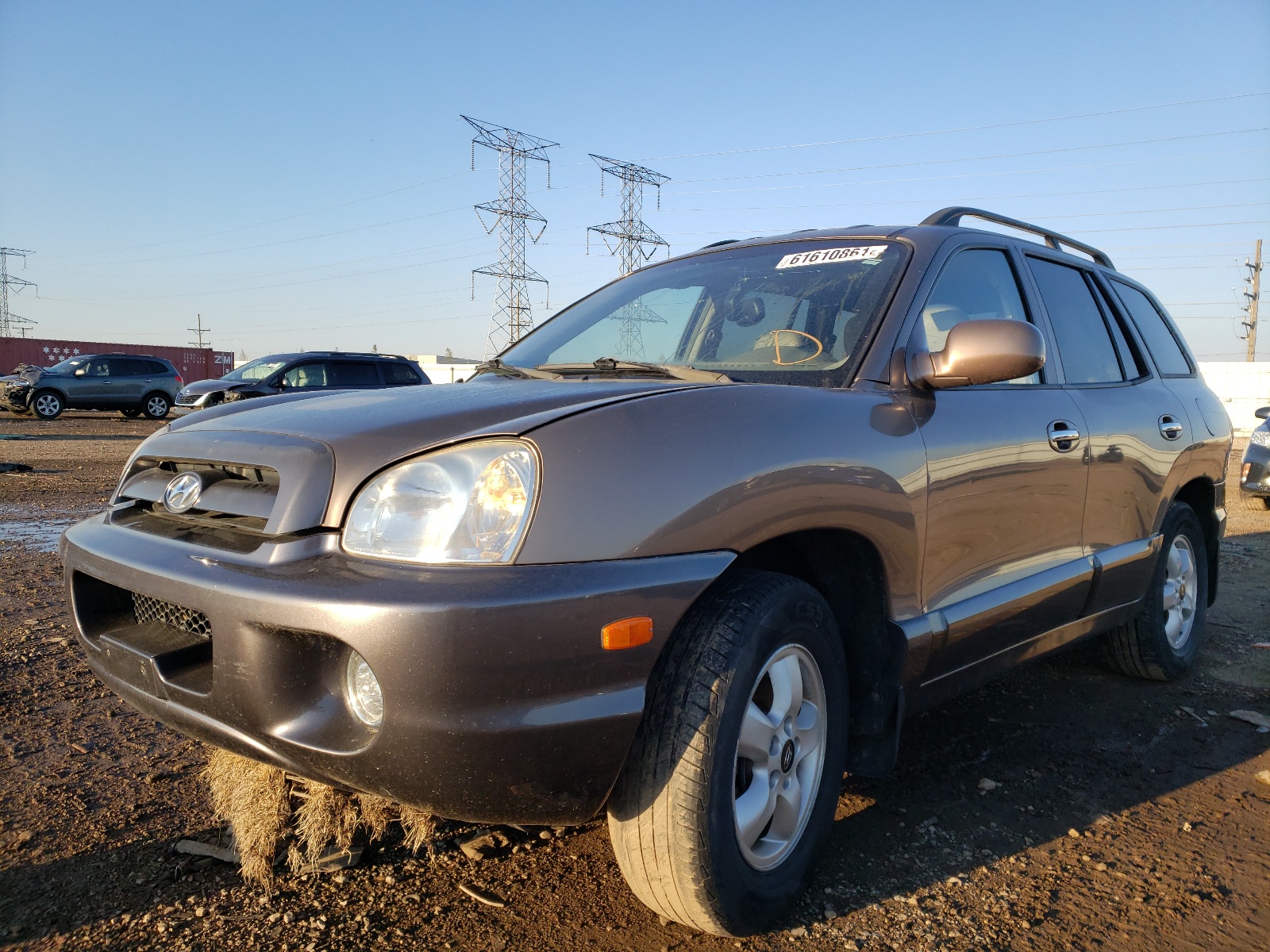 Photo 2 from auction – 2005 HYUNDAI SANTA FE G with VIN KM8SC13E95U892094