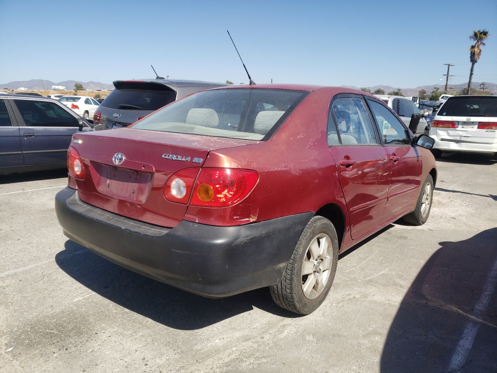 Photo 4 from auction – 2003 TOYOTA COROLLA CE with VIN 1NXBR32E63Z049298