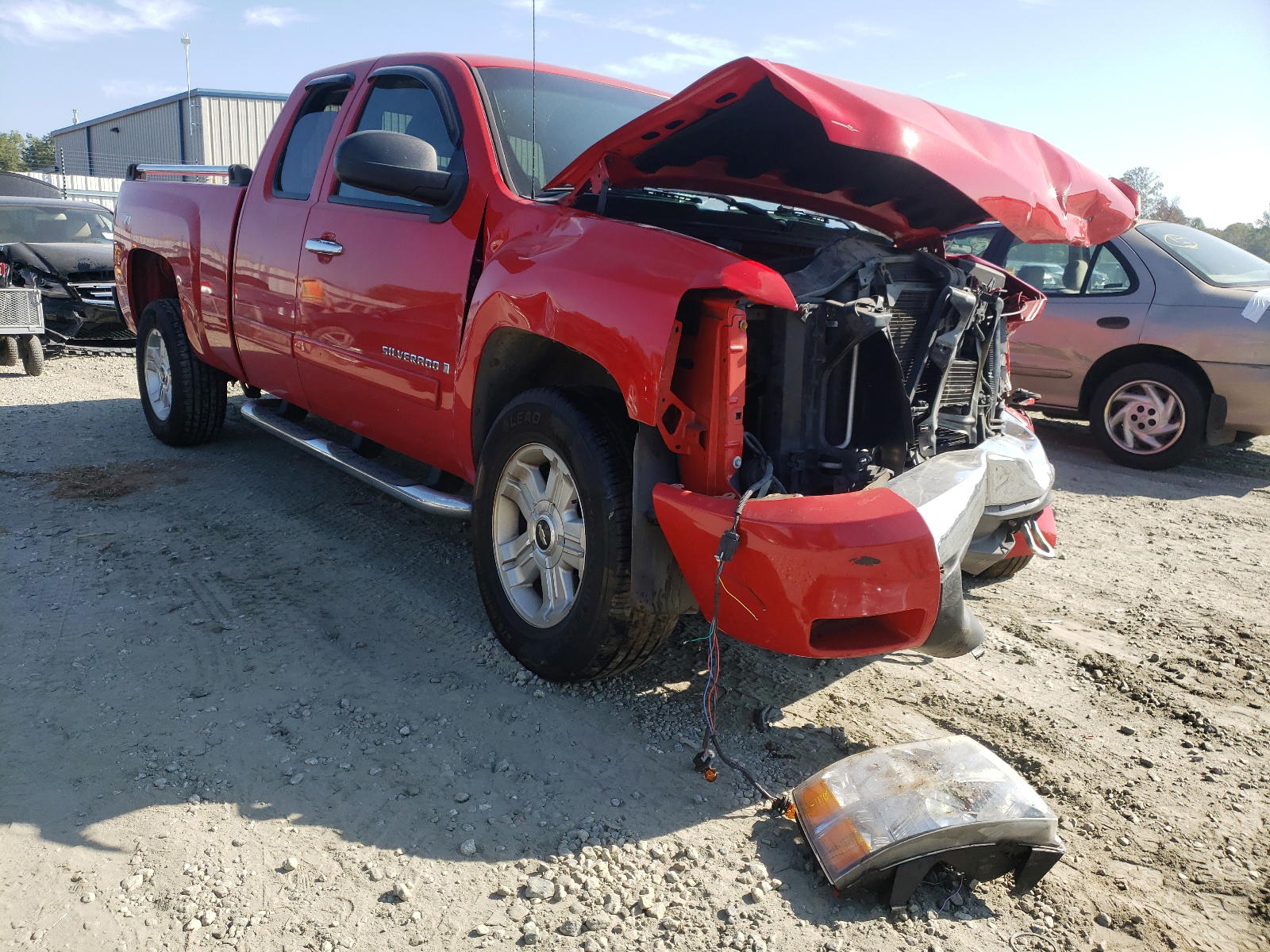 CHEVROLET SILVERADO 2007 with VIN 1GCEC19J37Z568540 - Photo from auction
