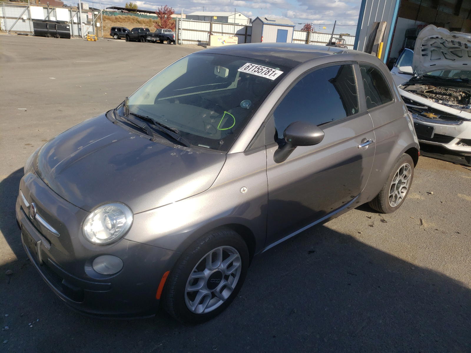 Photo 2 from auction – 2012 FIAT 500 POP with VIN 3C3CFFAR6CT200422
