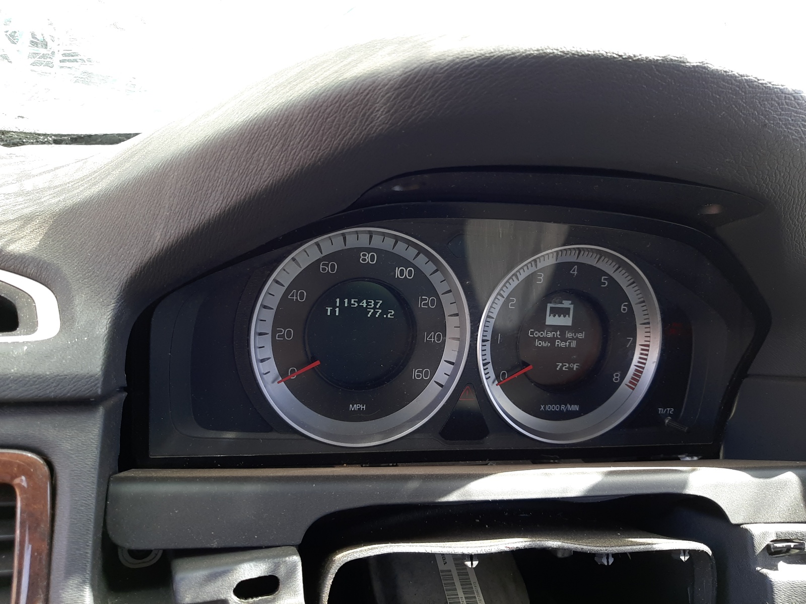 Photo 8 from auction – 2013 VOLVO S80 T6 with VIN YV1902AH5D1170856