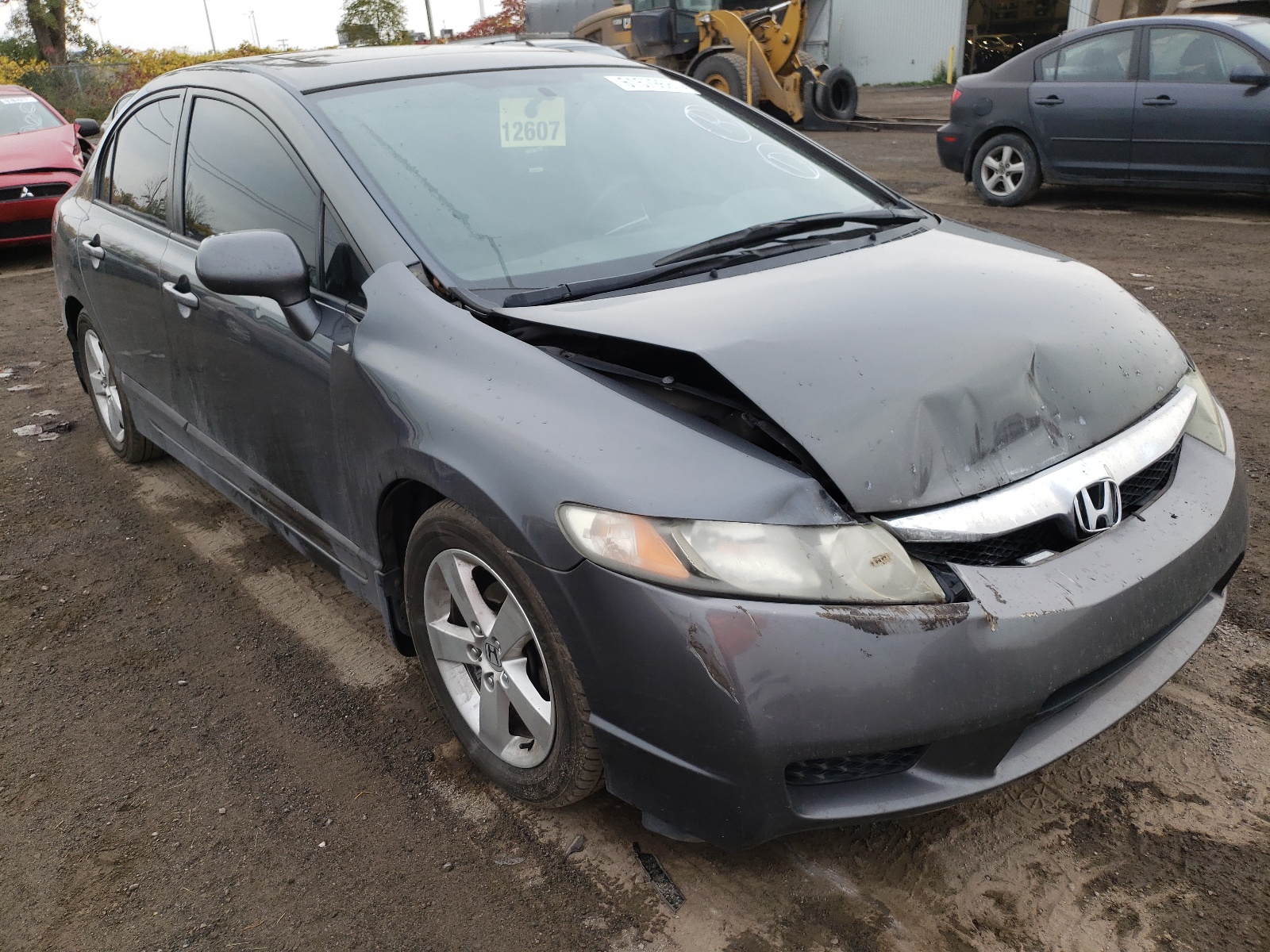 HONDA CIVIC LX-S 2011 with VIN 2HGFA1E69BH000072 - Photo from auction