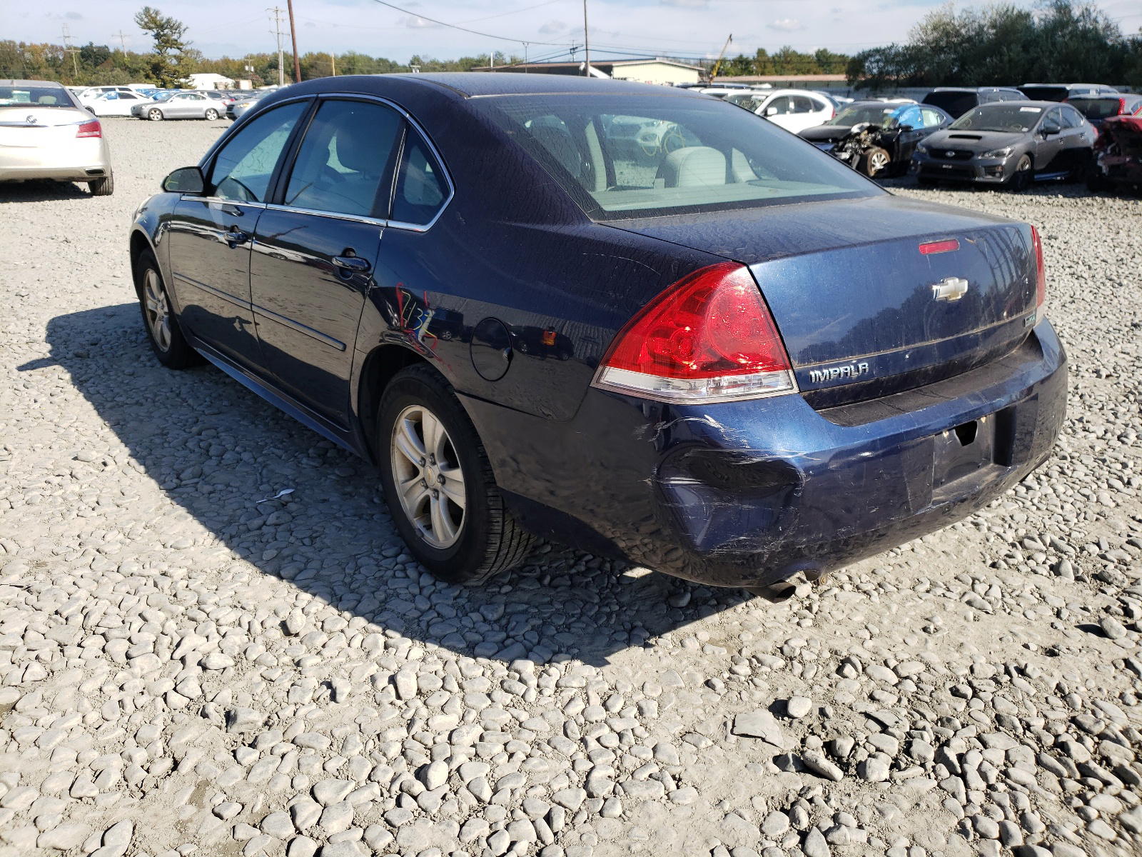 Photo 3 from auction – 2012 CHEVROLET IMPALA LS with VIN 2G1WF5E39C1210526