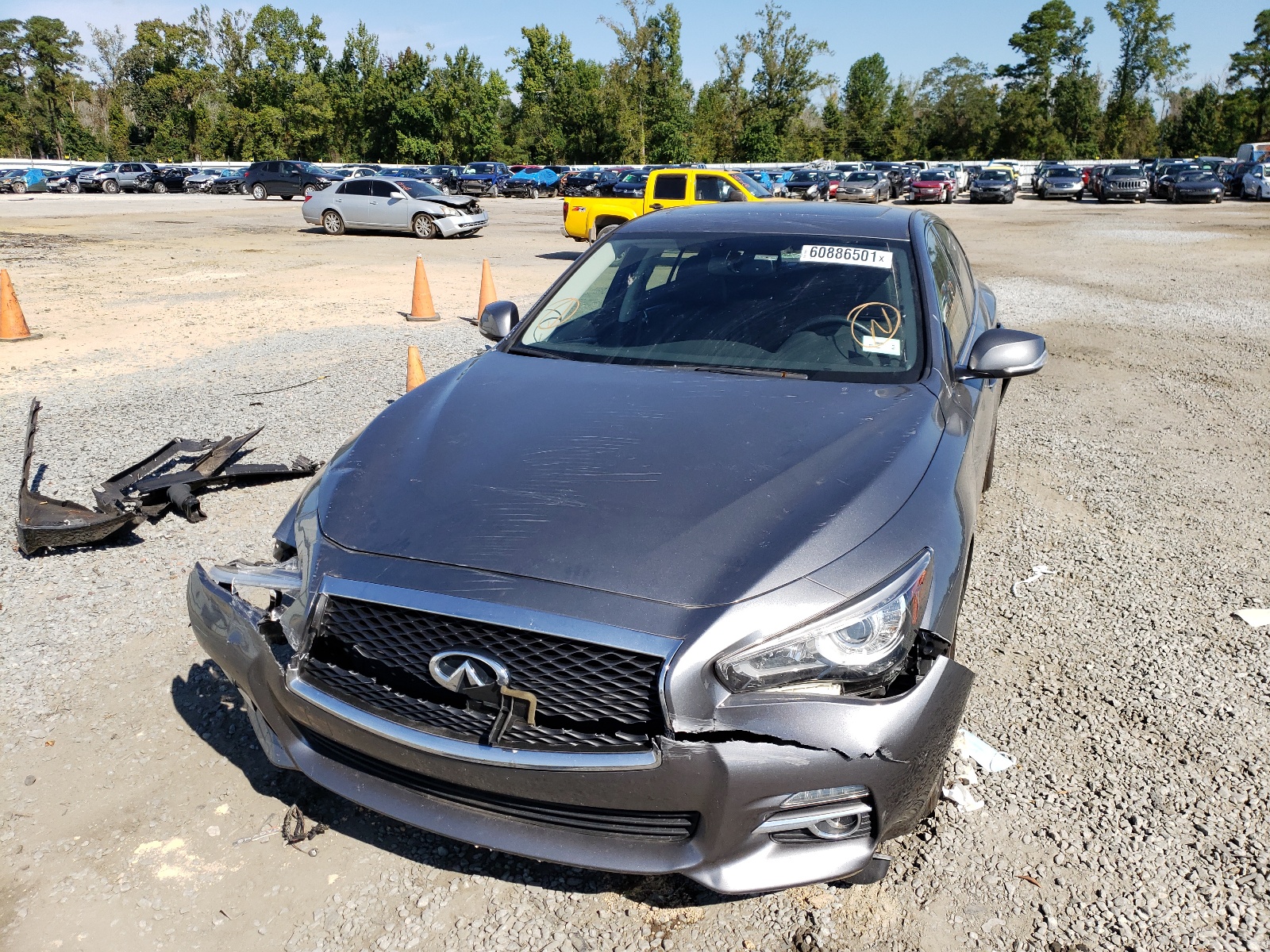 Photo 9 from auction – 2017 INFINITI Q50 BASE with VIN JN1CV7AR9HM682372