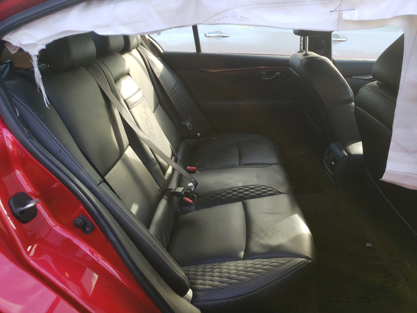 Photo 6 from auction – 2017 INFINITI Q50 RED SP with VIN JN1FV7AR9HM870094