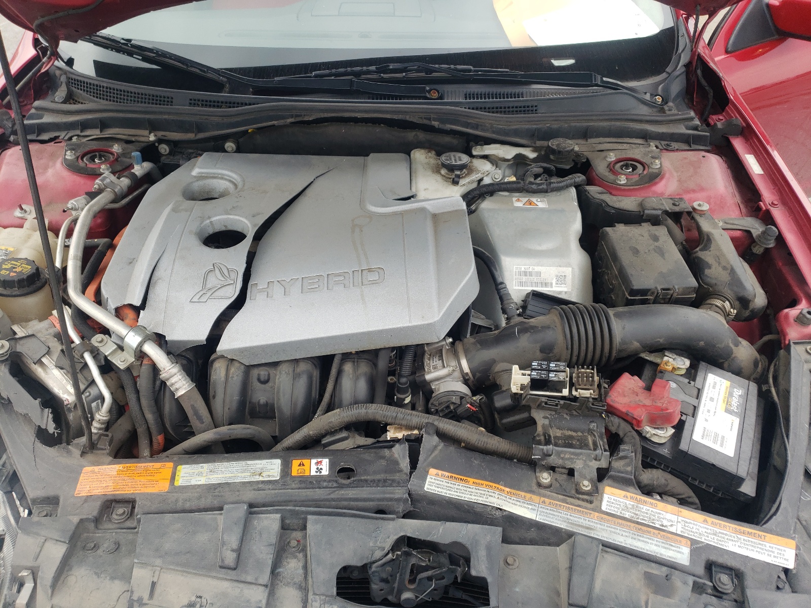 Photo 7 from auction – 2012 FORD FUSION HYB with VIN 3FADP0L36CR320338