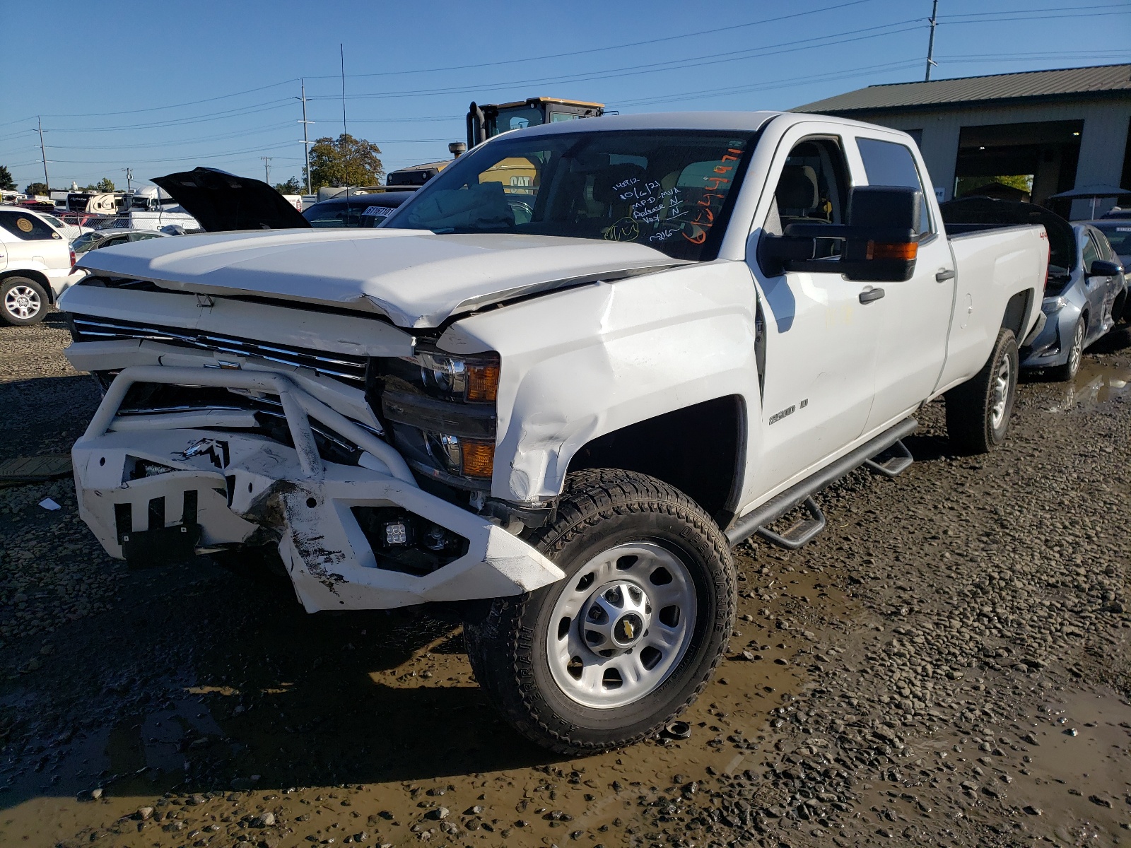 Photo 2 from auction – 2018 CHEVROLET SILVERADO with VIN 1GC1KUEG4JF109989