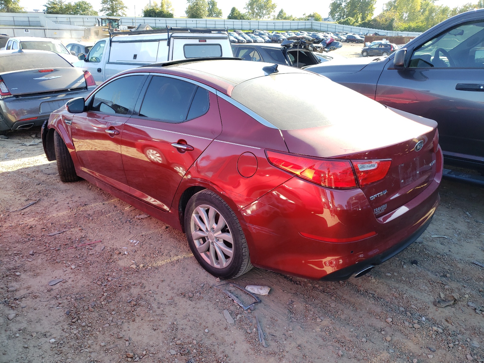Photo 3 from auction – 2015 KIA OPTIMA EX with VIN 5XXGN4A7XFG496628