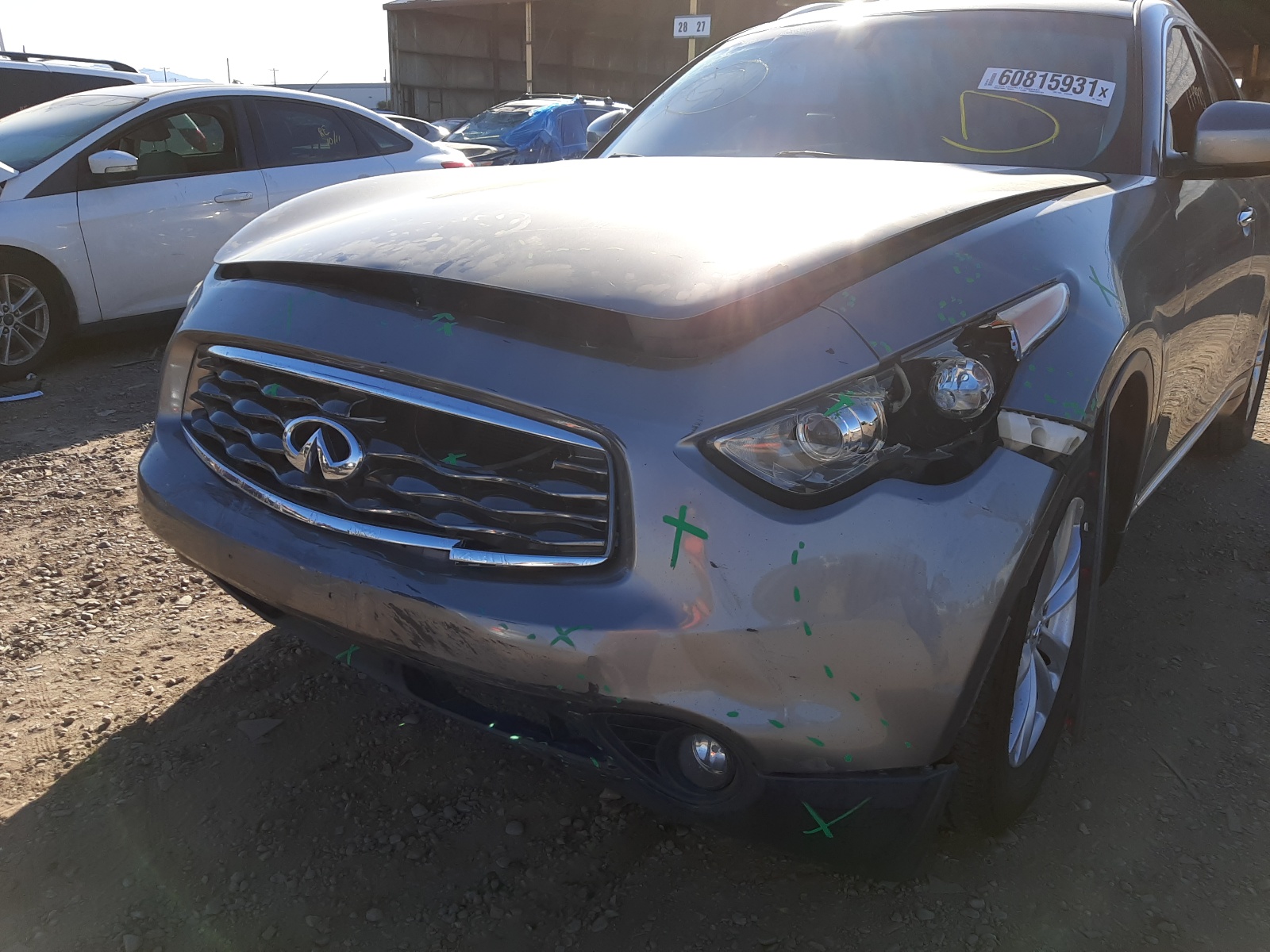 Photo 9 from auction – 2009 INFINITI FX35 with VIN JNRAS18W59M153413