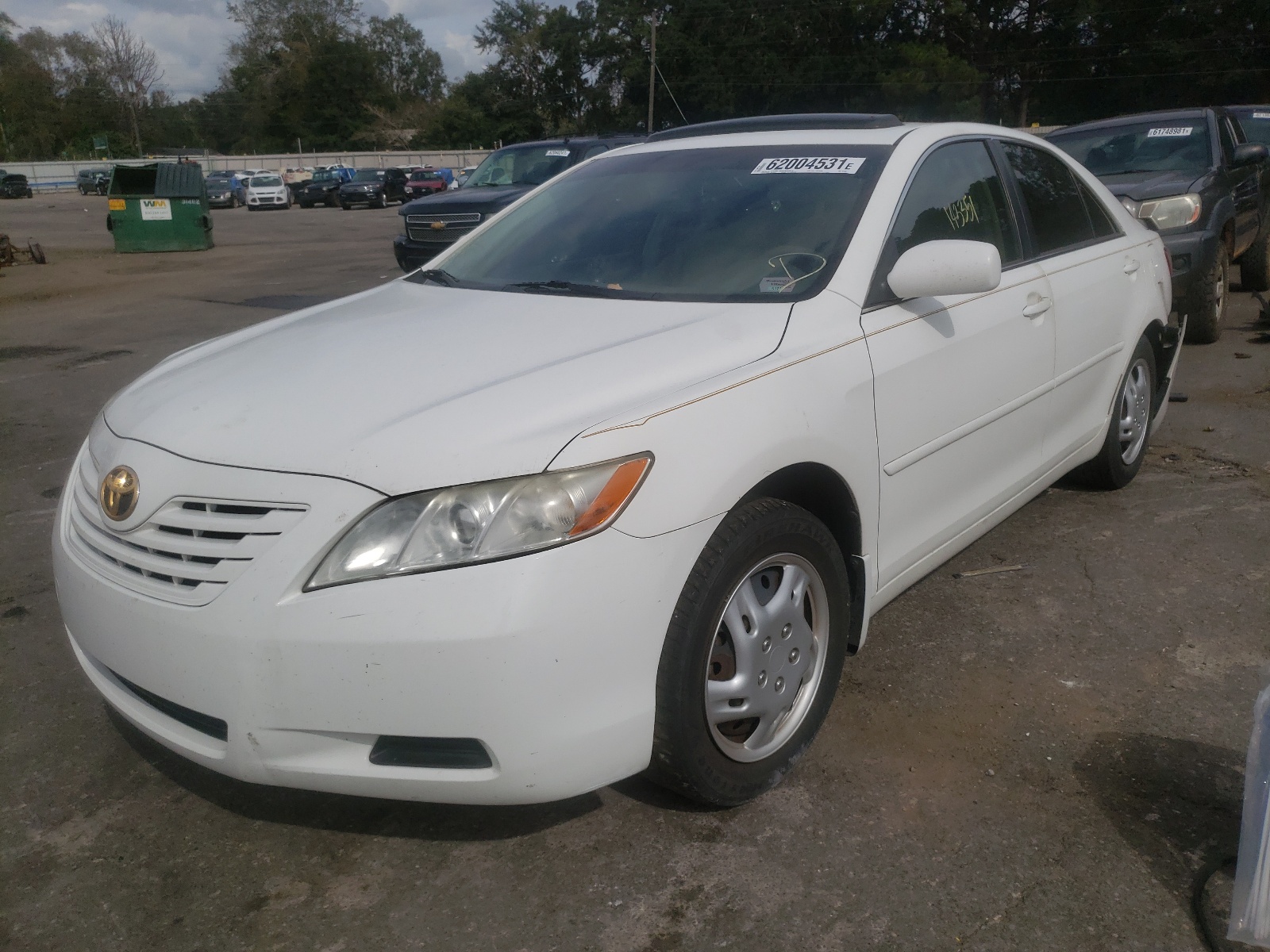 Photo 2 from auction – 2007 TOYOTA CAMRY CE with VIN JTNBE46K473067425