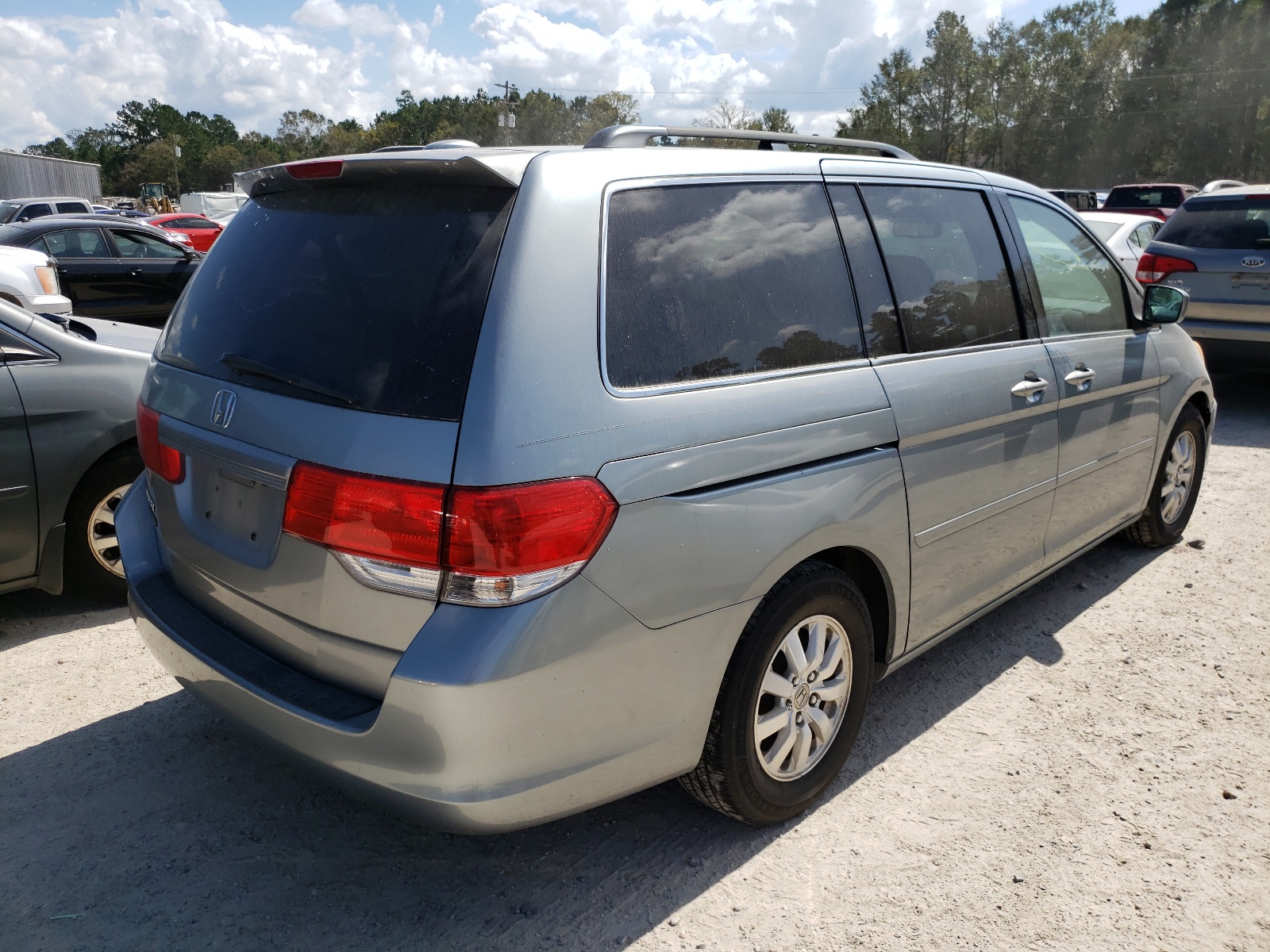 Photo 4 from auction – 2009 HONDA ODYSSEY EX with VIN 5FNRL38759B001743