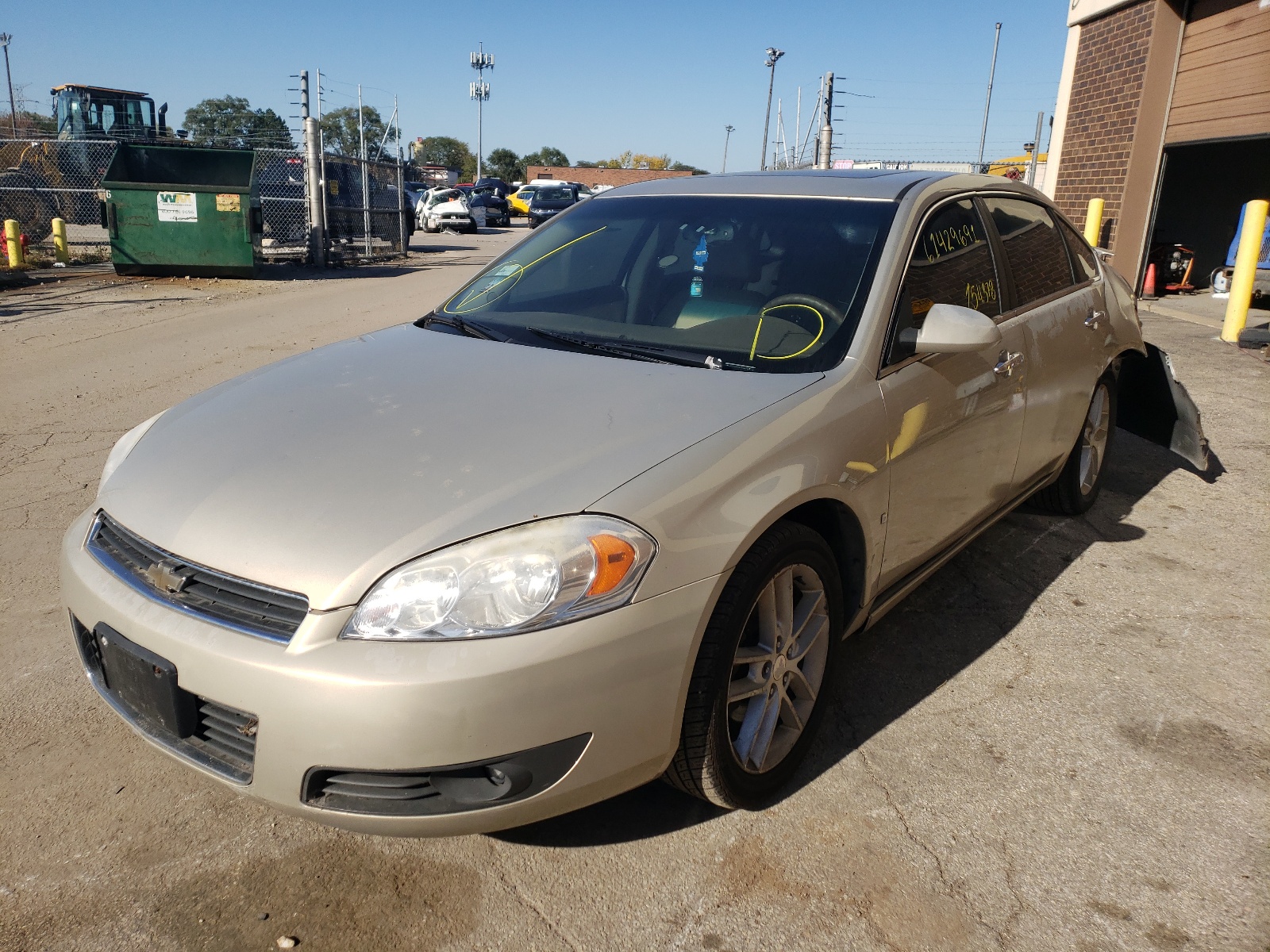 Photo 2 from auction – 2008 CHEVROLET IMPALA LTZ with VIN 2G1WU583381345381