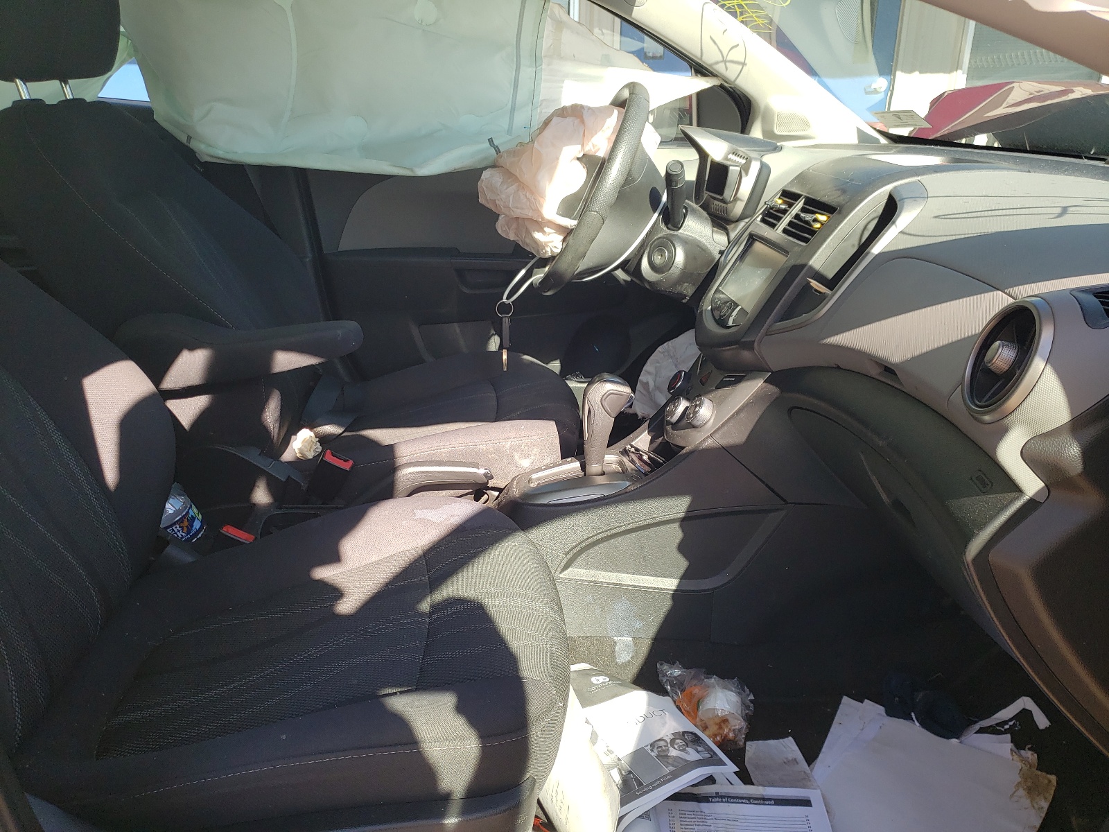 Photo 5 from auction – 2014 CHEVROLET SONIC LT with VIN 1G1JC5SH9E4240328
