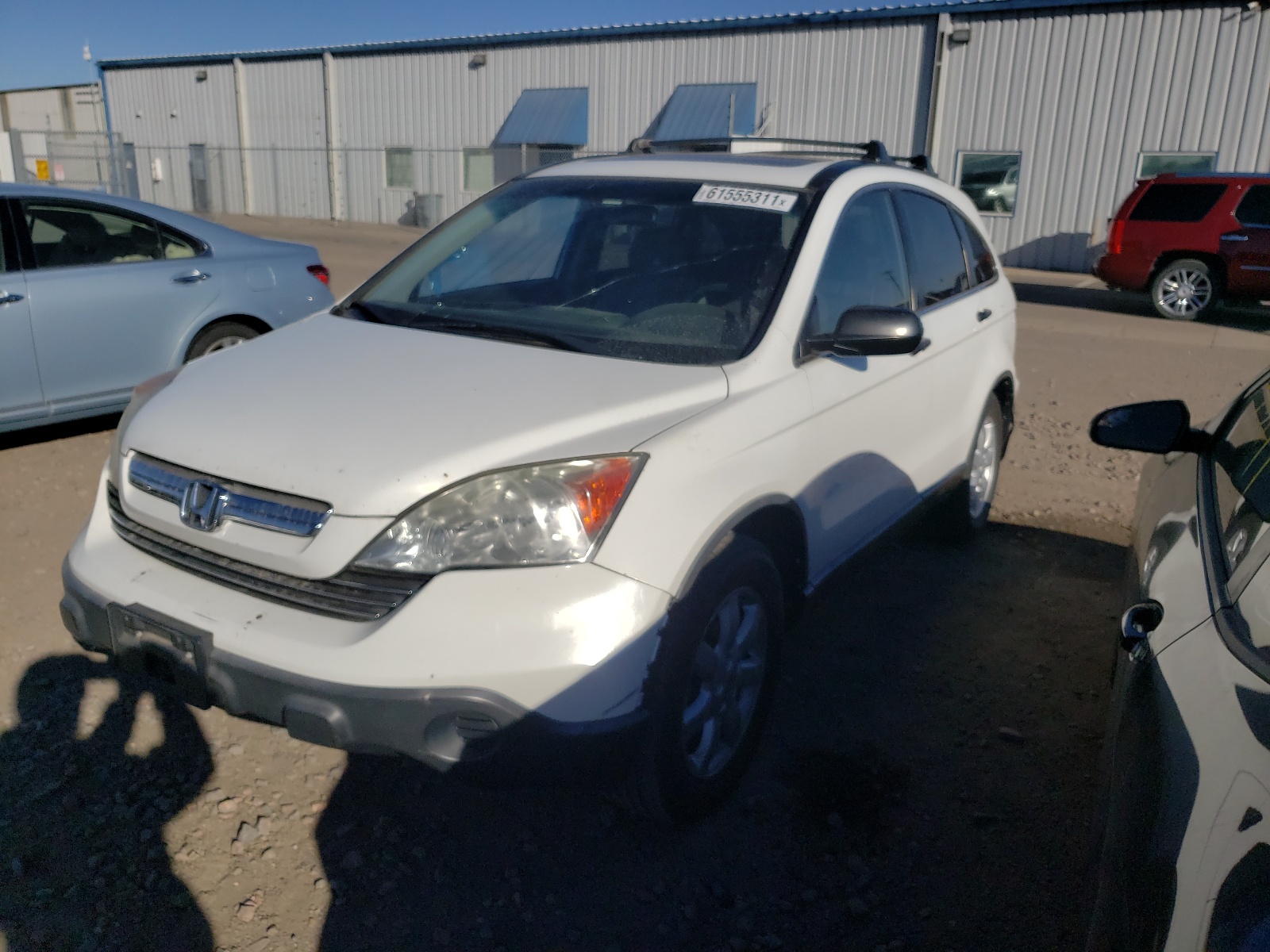 Photo 2 from auction – 2007 HONDA CR-V EX with VIN JHLRE48587C033629