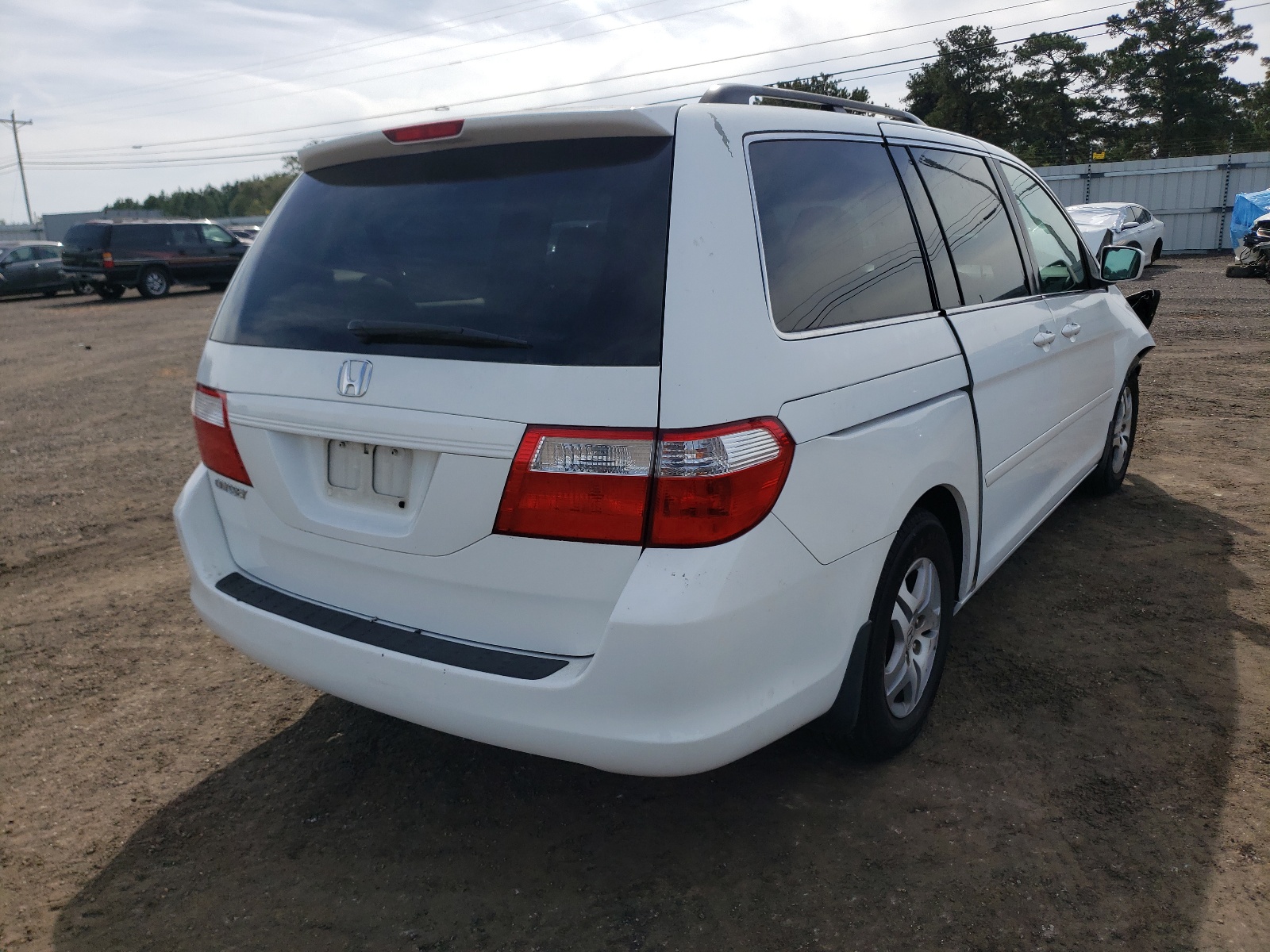 Photo 4 from auction – 2007 HONDA ODYSSEY EX with VIN 5FNRL38617B135170