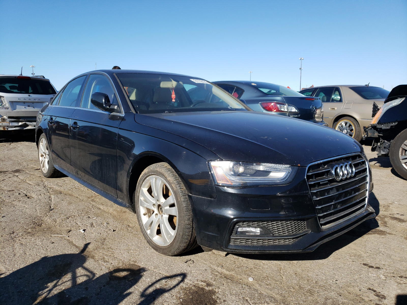 AUDI A4 PREMIUM 2014 with VIN WAUFFAFL3EN015440 - Photo from auction