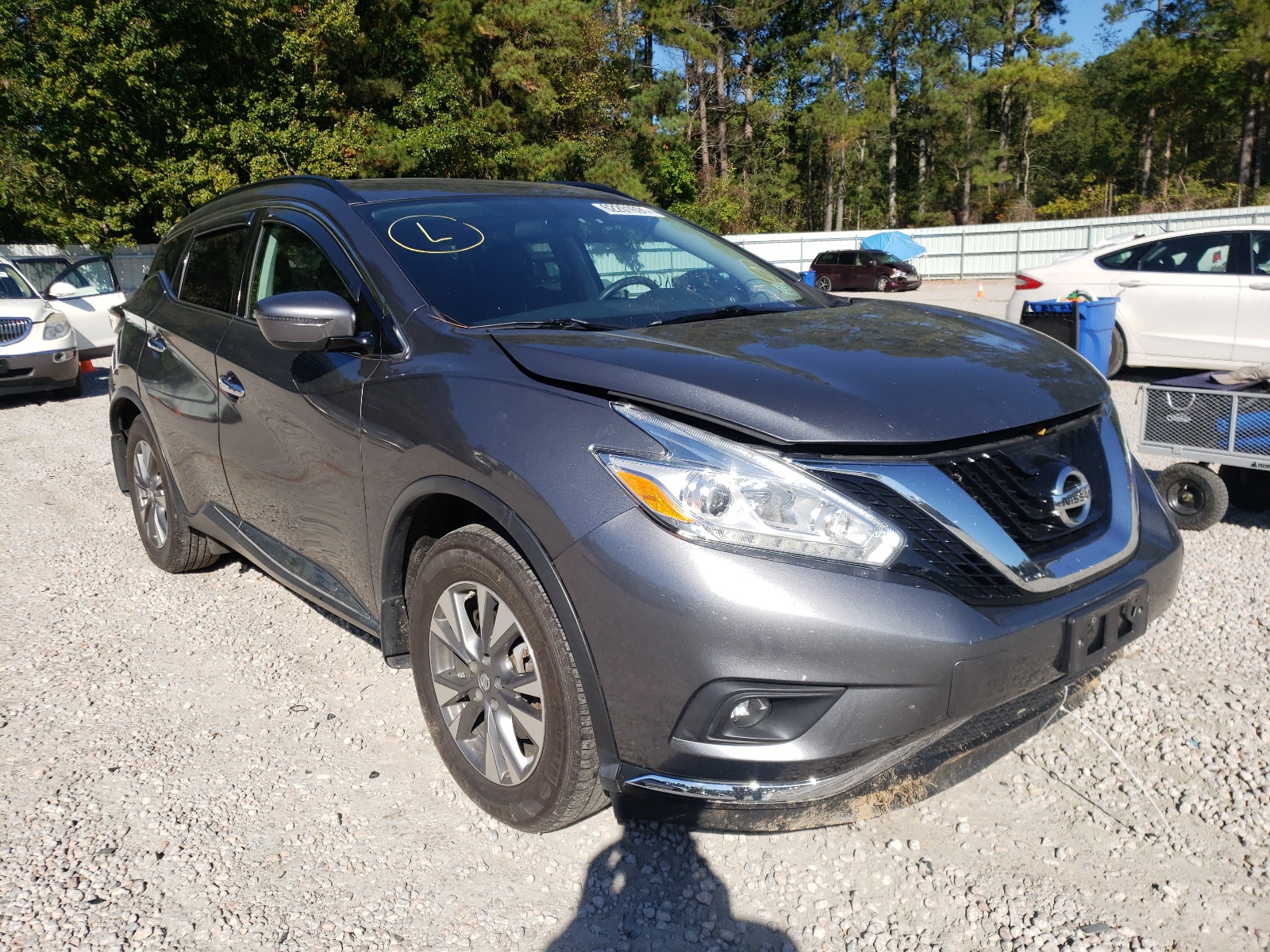 Photo 1 from auction – 2016 NISSAN MURANO S with VIN 5N1AZ2MH2GN167622