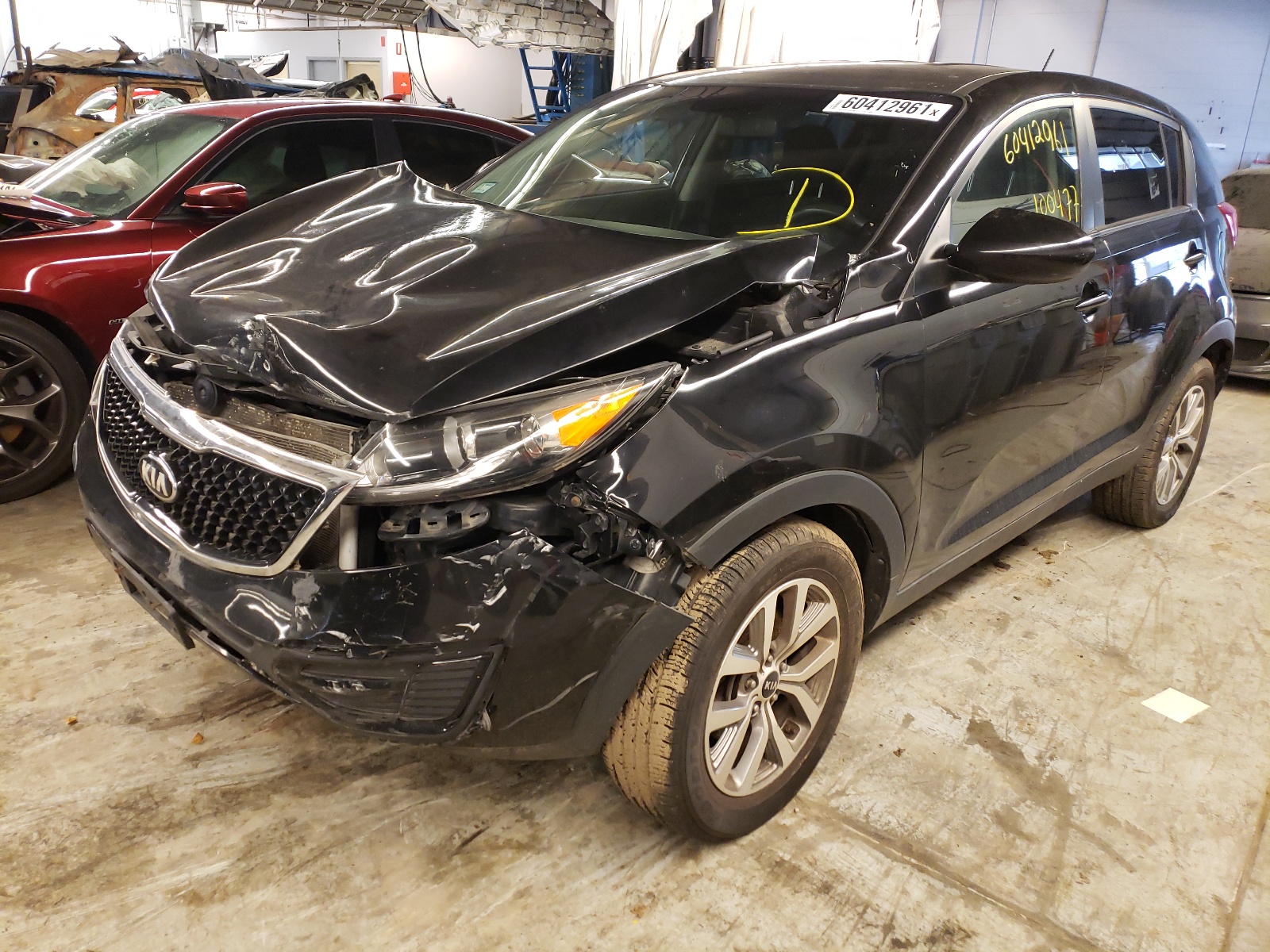 Photo 2 from auction – 2016 KIA SPORTAGE L with VIN KNDPB3AC3G7871379