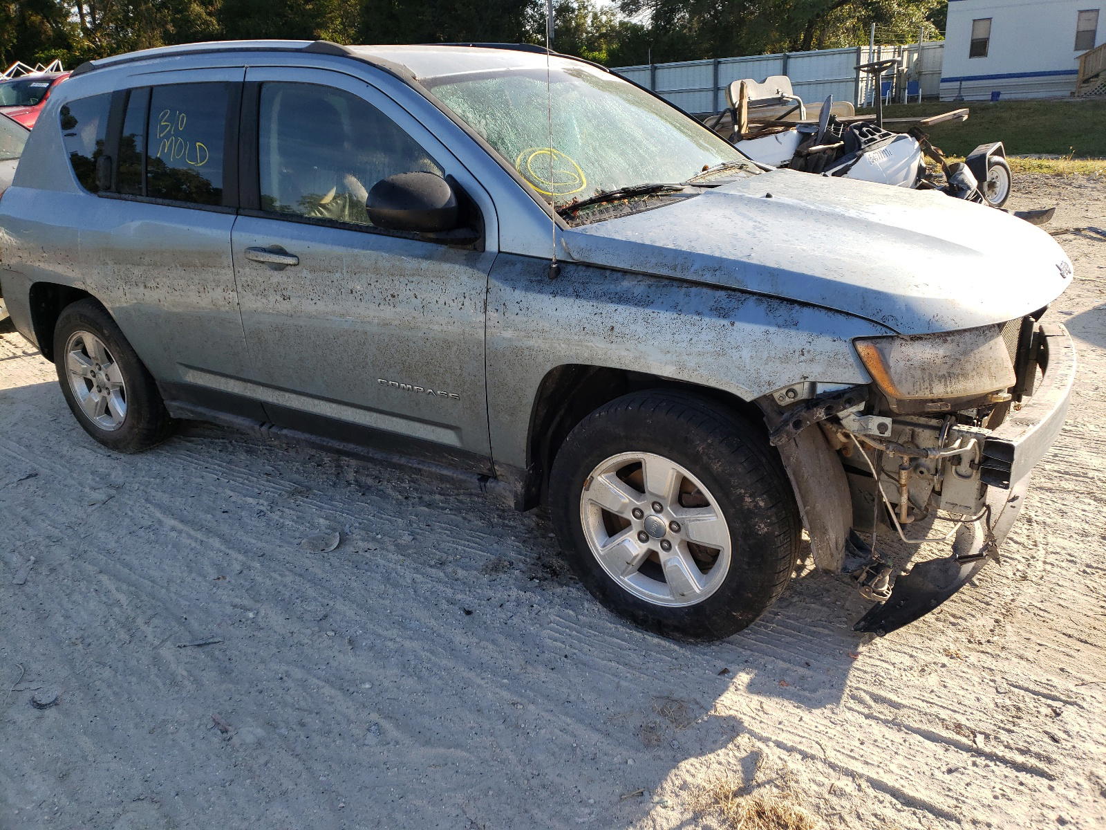 Photo 9 from auction – 2014 JEEP COMPASS SP with VIN 1C4NJCBAXED504887