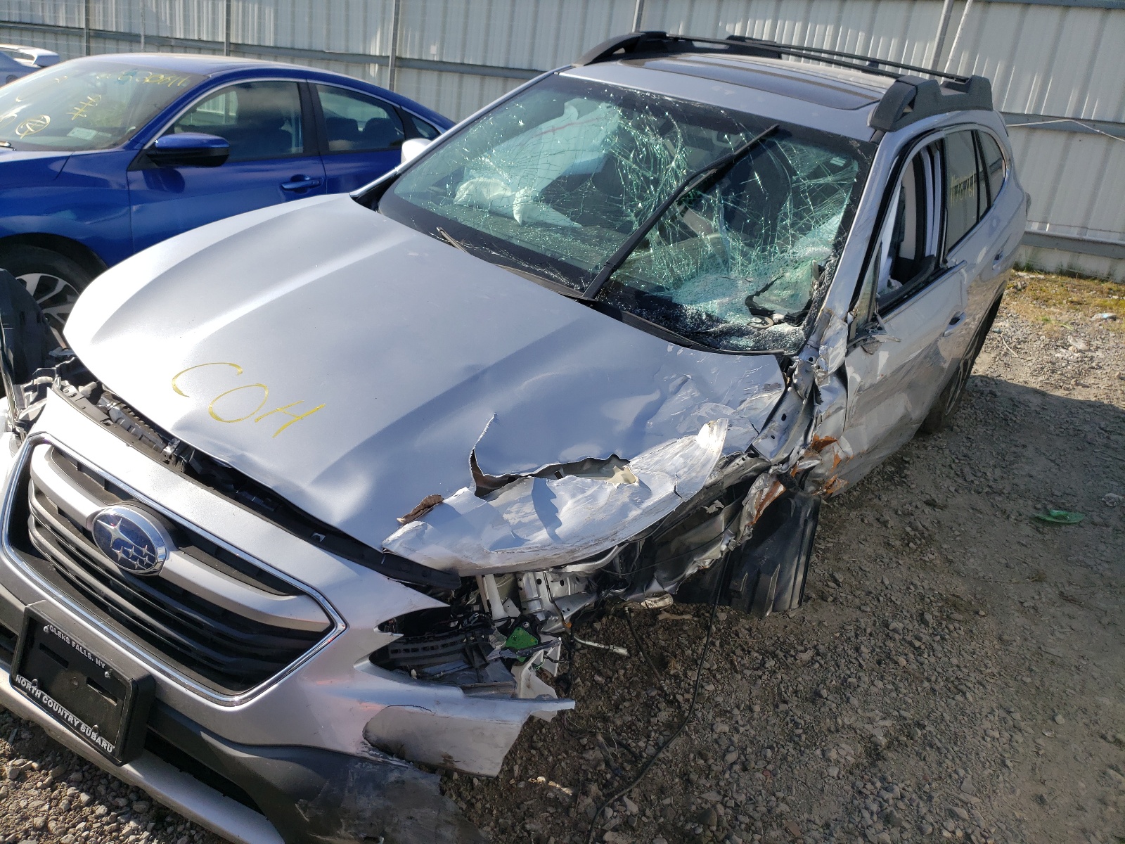 Photo 9 from auction – 2021 SUBARU OUTBACK LI with VIN 4S4BTANC3M3191437