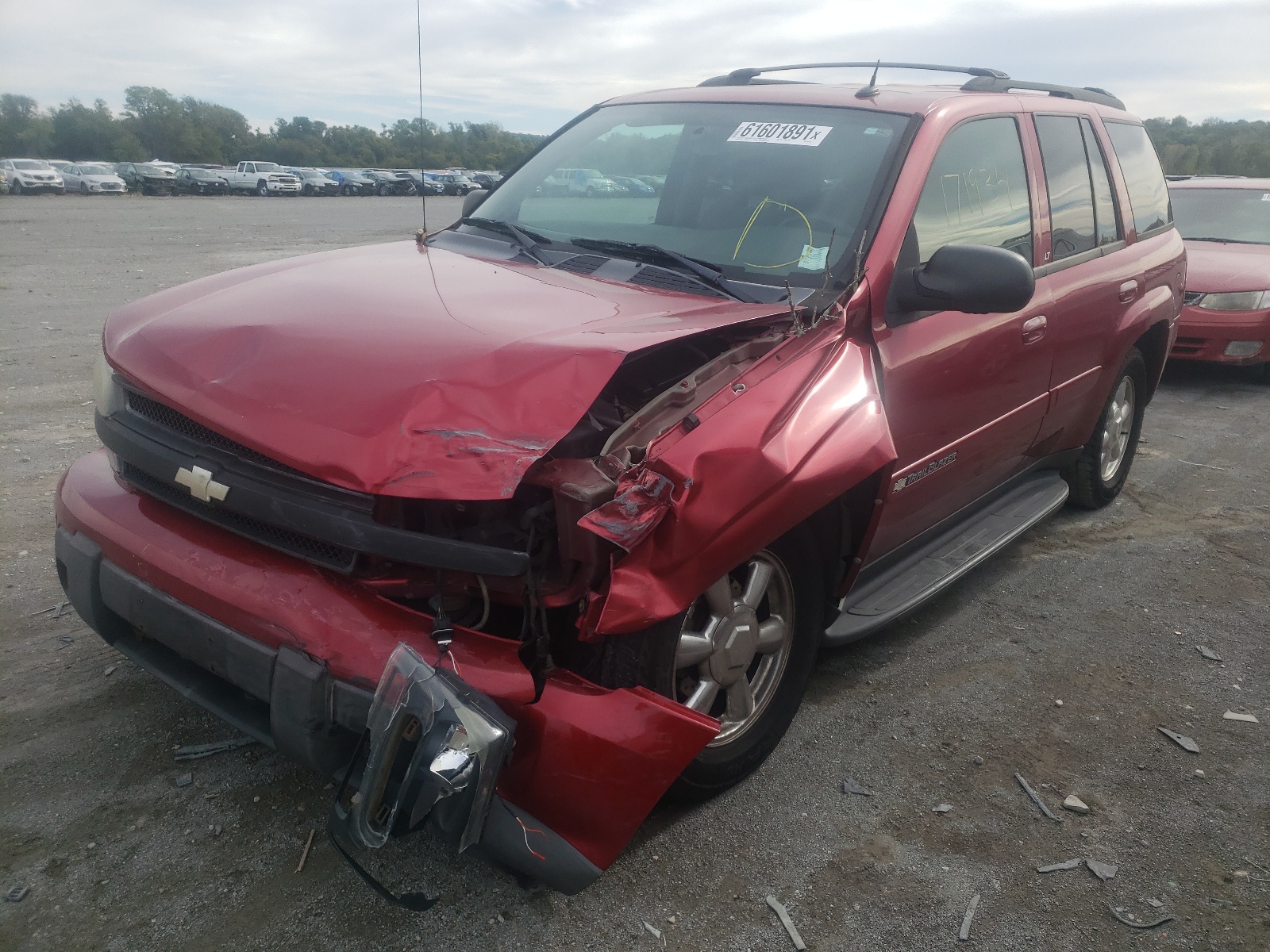 Photo 2 from auction – 2004 CHEVROLET TRAILBLAZE with VIN 1GNDT13S242421828