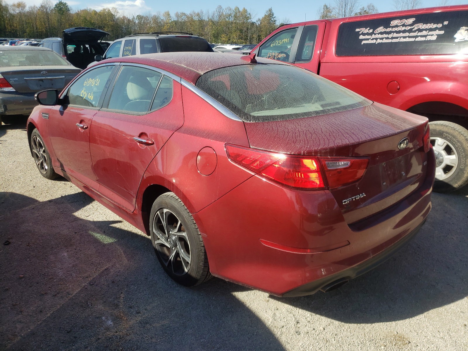 Foto 3 de la subasta – 2015 KIA OPTIMA con VIN 5XXGM4A72FG388801