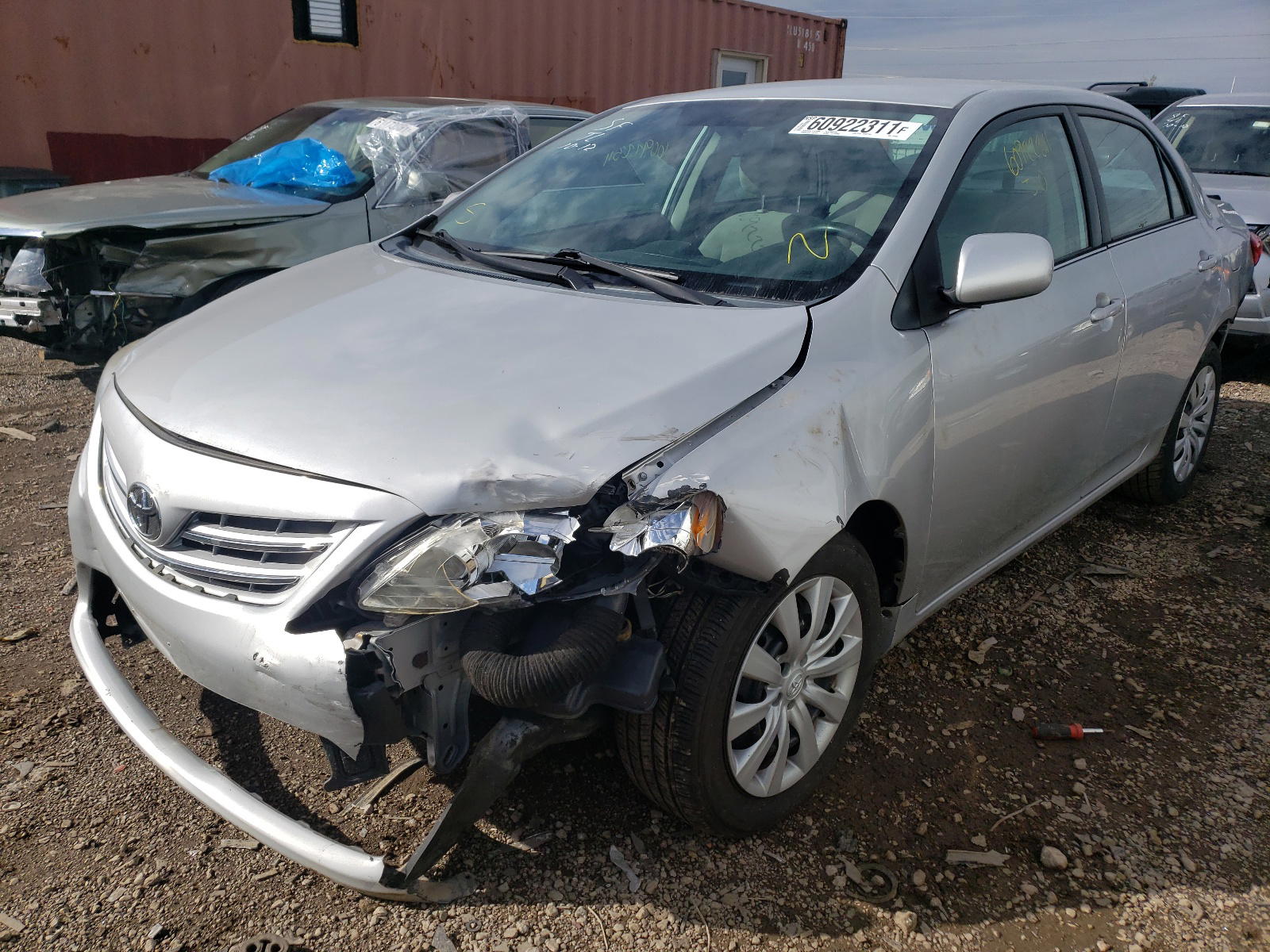 Photo 2 from auction – 2013 TOYOTA COROLLA BA with VIN 2T1BU4EEXDC105956