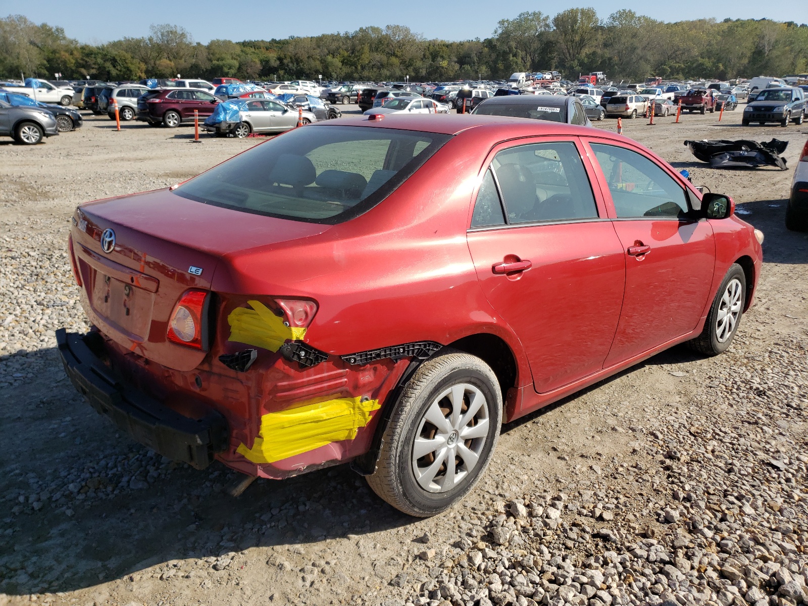 Photo 4 from auction – 2009 TOYOTA COROLLA BA with VIN 1NXBU40E89Z095943
