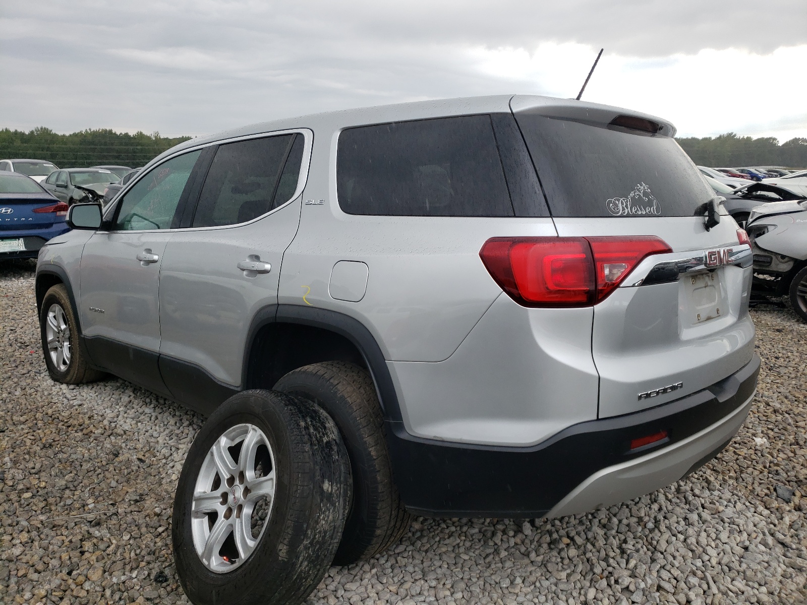 Photo 3 from auction – 2017 GMC ACADIA SLE with VIN 1GKKNKLA1HZ164282