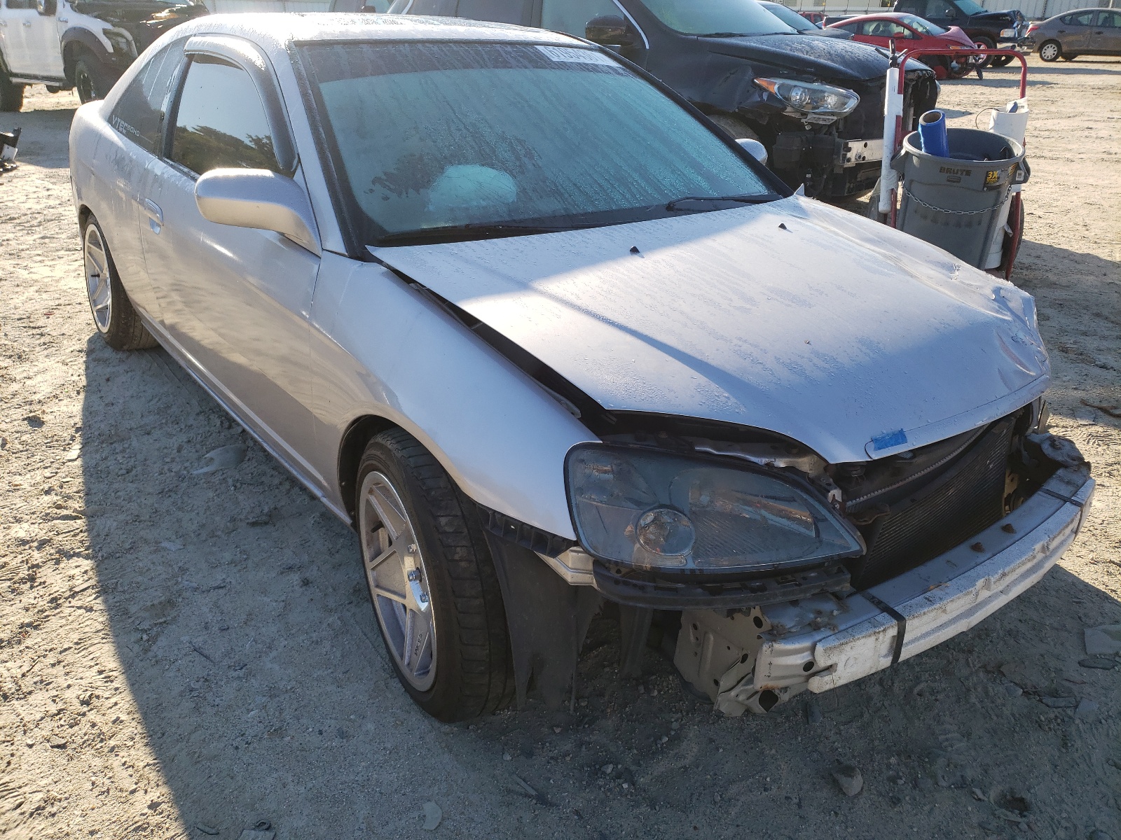 HONDA CIVIC EX 2002 with VIN 1HGEM21952L085133 - Photo from auction