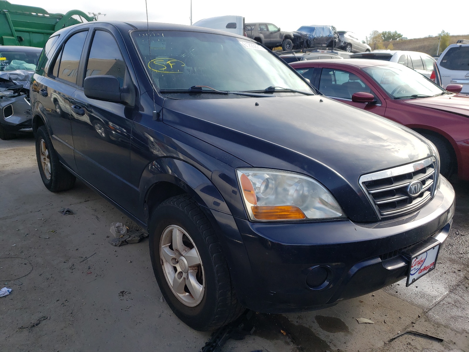 KIA SORENTO EX 2008 z numerem VIN KNDJD735X85830752 - Zdjęcie z aukcji