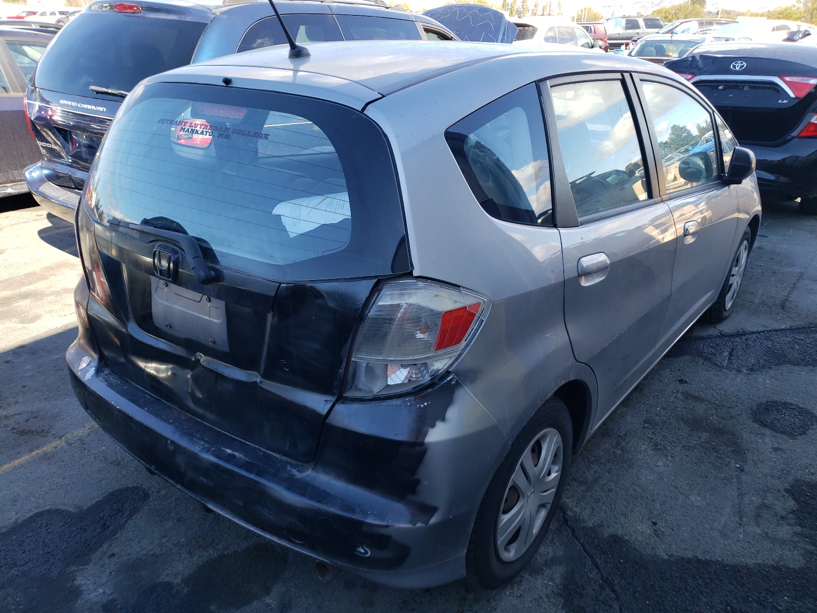 Photo 4 from auction – 2009 HONDA FIT with VIN JHMGE88219S050152