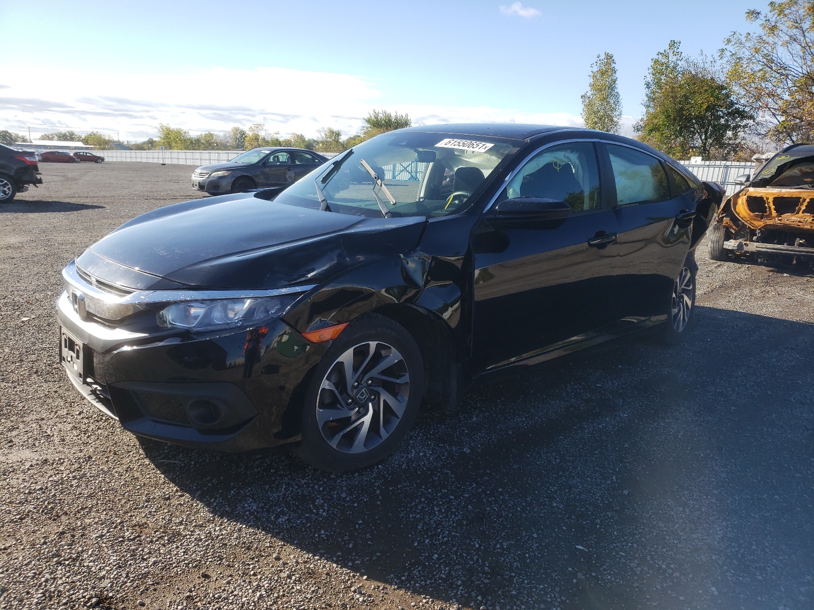 Photo 2 from auction – 2018 HONDA CIVIC LX with VIN 2HGFC2F63JH027863