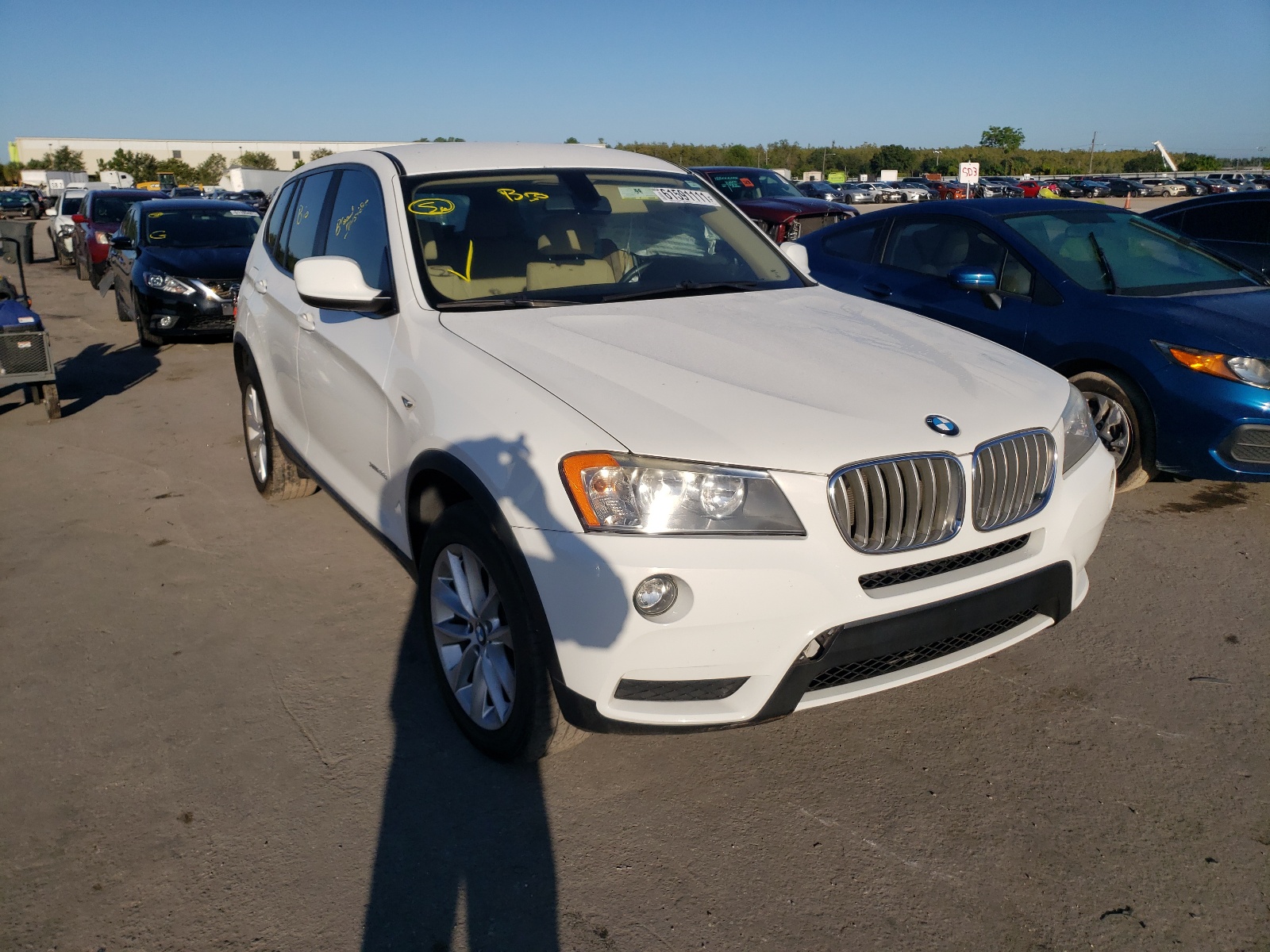 Photo 1 from auction – 2013 BMW X3 XDRIVE2 with VIN 5UXWX9C56D0A23811