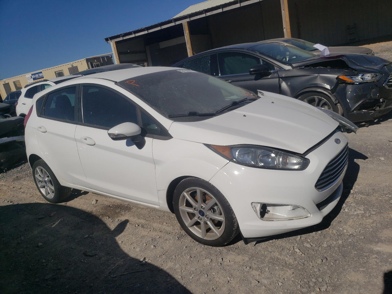 FORD FIESTA SE 2016 with VIN 3FADP4EJ7GM118632 - Photo from auction
