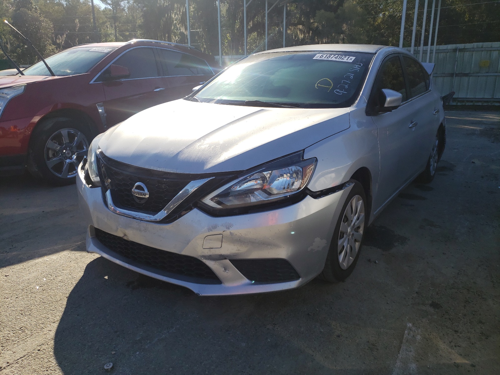 Photo 2 from auction – 2017 NISSAN SENTRA S with VIN 3N1AB7AP2HY337504
