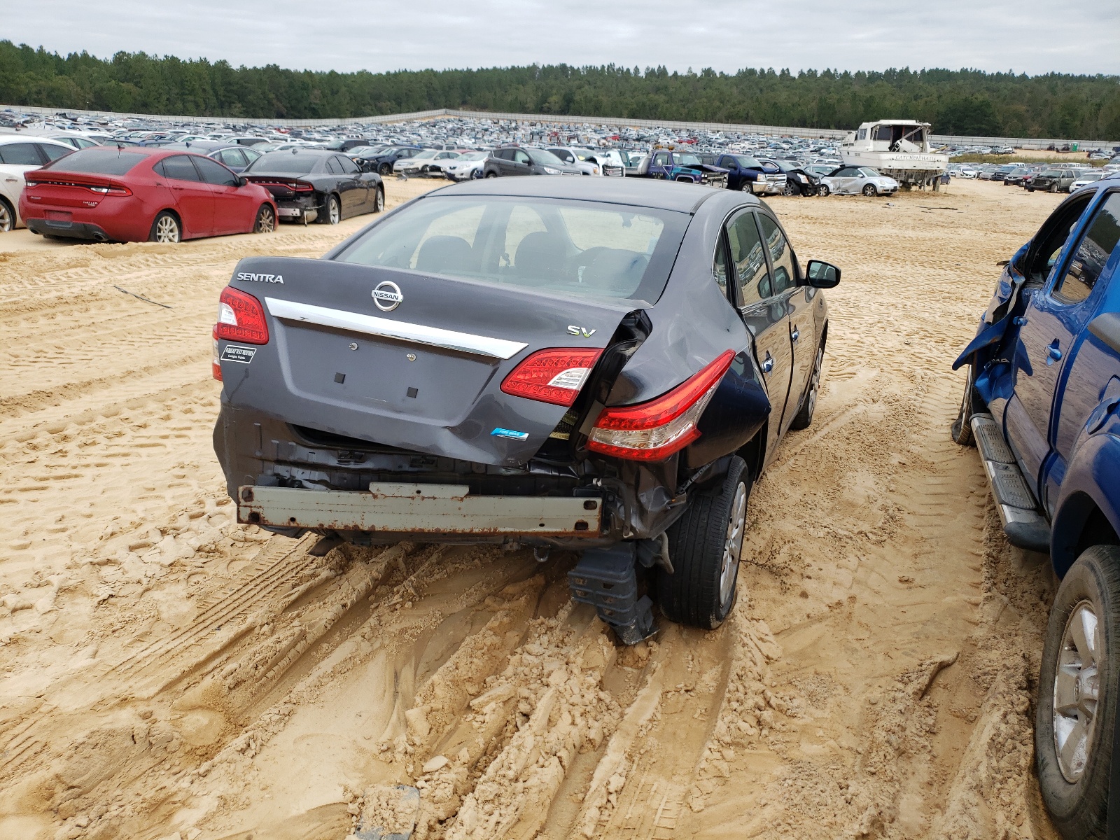 Photo 4 from auction – 2014 NISSAN SENTRA with VIN 3N1AB7AP7EY325831