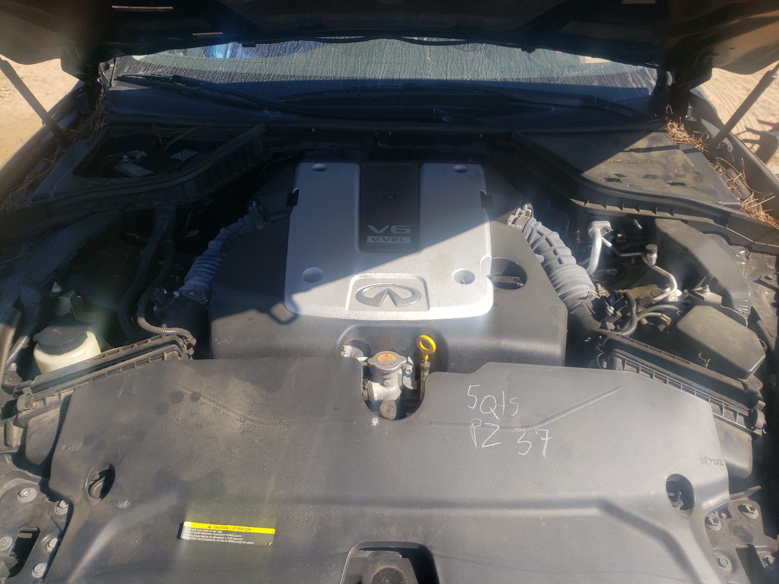 Photo 7 from auction – 2015 INFINITI Q50 BASE with VIN JN1BV7AR4FM412703