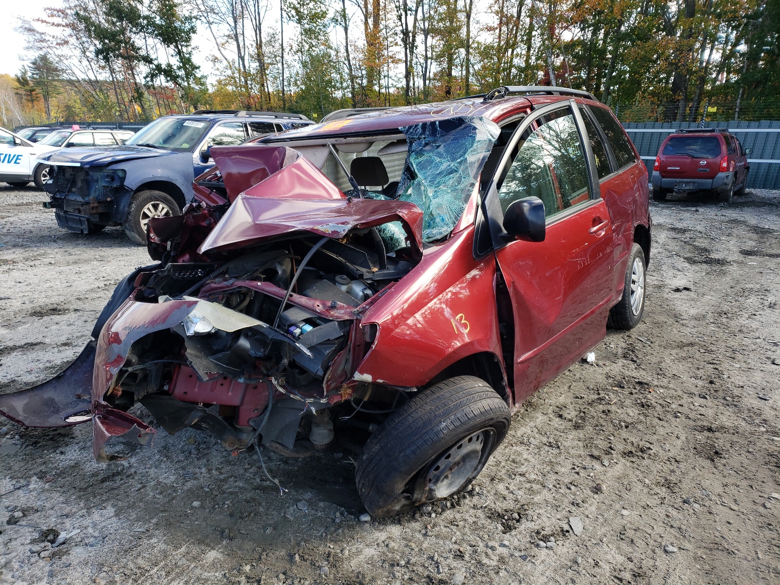 Photo 2 from auction – 2006 TOYOTA SIENNA CE with VIN 5TDZA23C16S550500