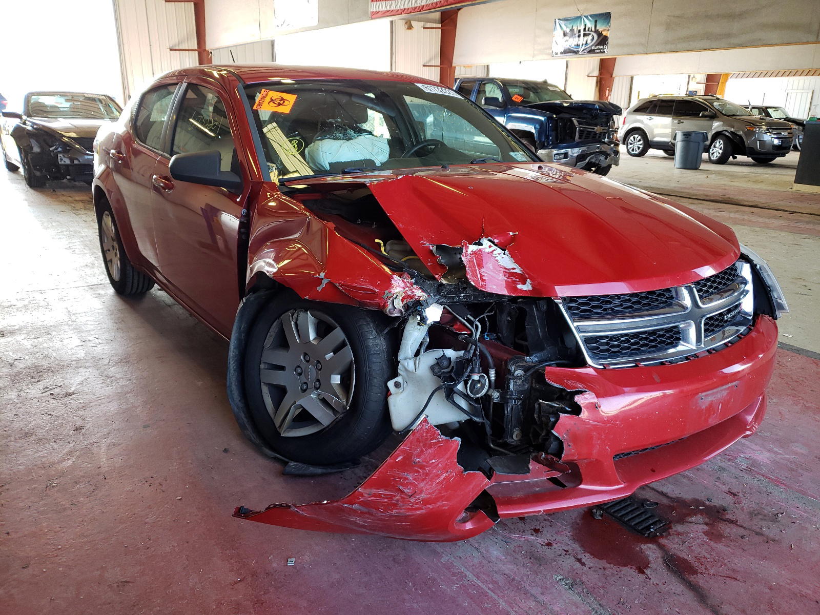 Photo 9 from auction – 2013 DODGE AVENGER SE with VIN 1C3CDZAB9DN753335