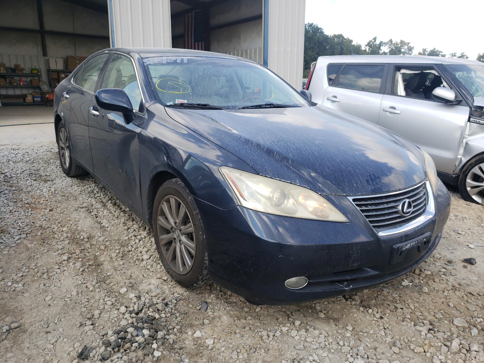 LEXUS ES 350 2007 with VIN JTHBJ46G672035186 - Photo from auction