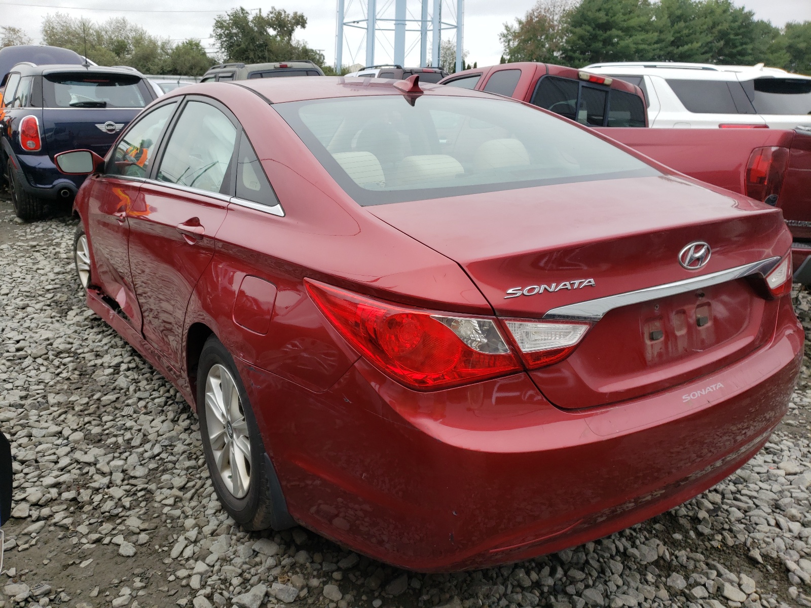 Photo 3 from auction – 2013 HYUNDAI SONATA GLS with VIN 5NPEB4AC6DH656695