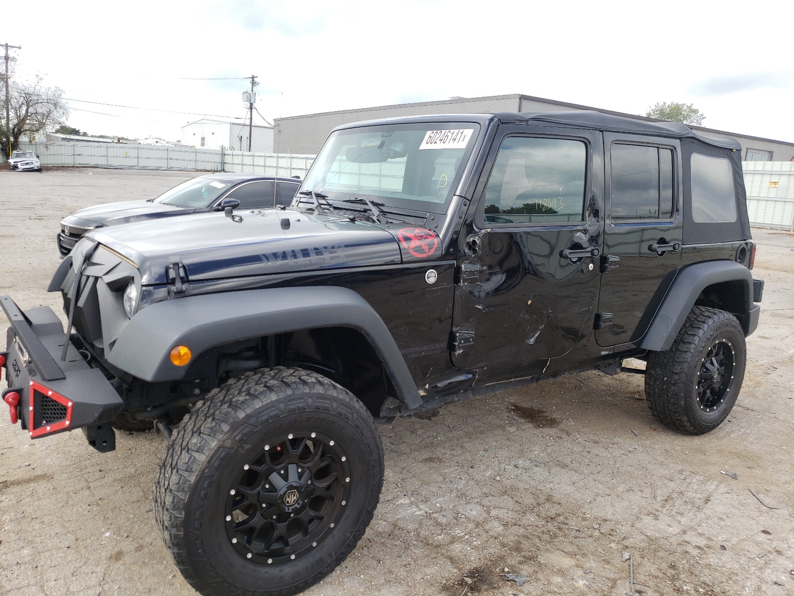 Photo 9 from auction – 2014 JEEP WRANGLER U with VIN 1C4BJWDG2EL257375