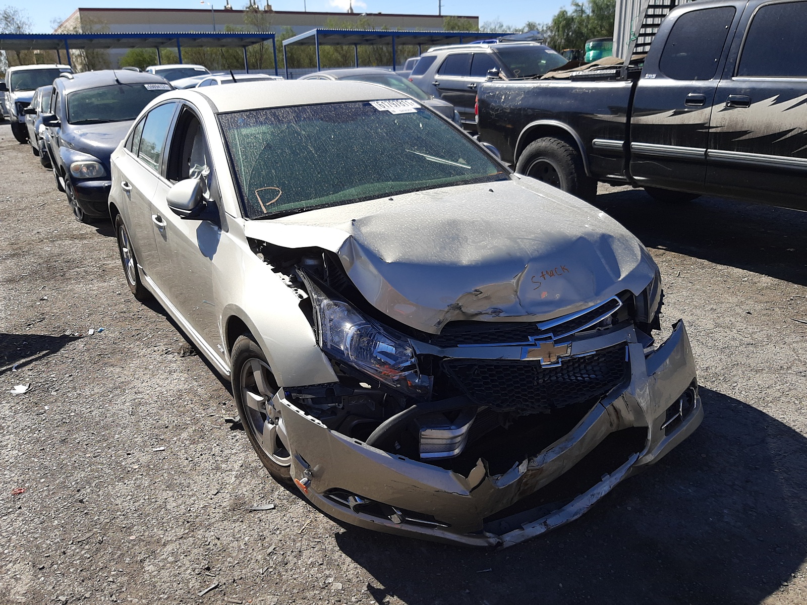 CHEVROLET CRUZE LT 2014 with VIN 1G1PC5SB4E7430543 - Photo from auction