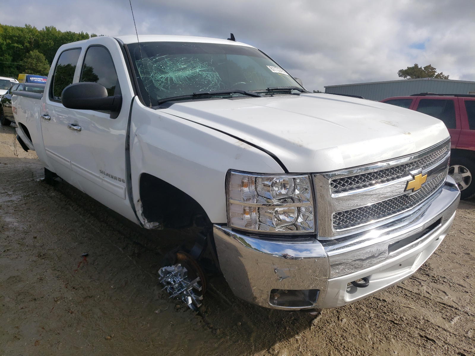 CHEVROLET SILVERADO 2012 with VIN 1GCPKSE75CF127905 - Photo from auction