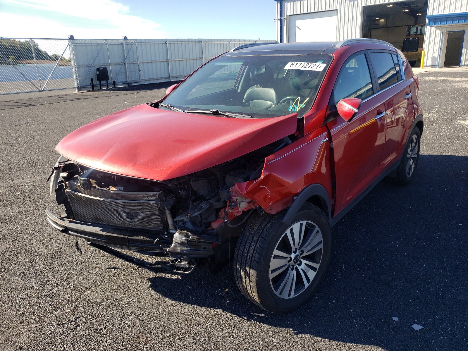 Photo 2 from auction – 2014 KIA SPORTAGE with VIN KNDPCCACXE7652218