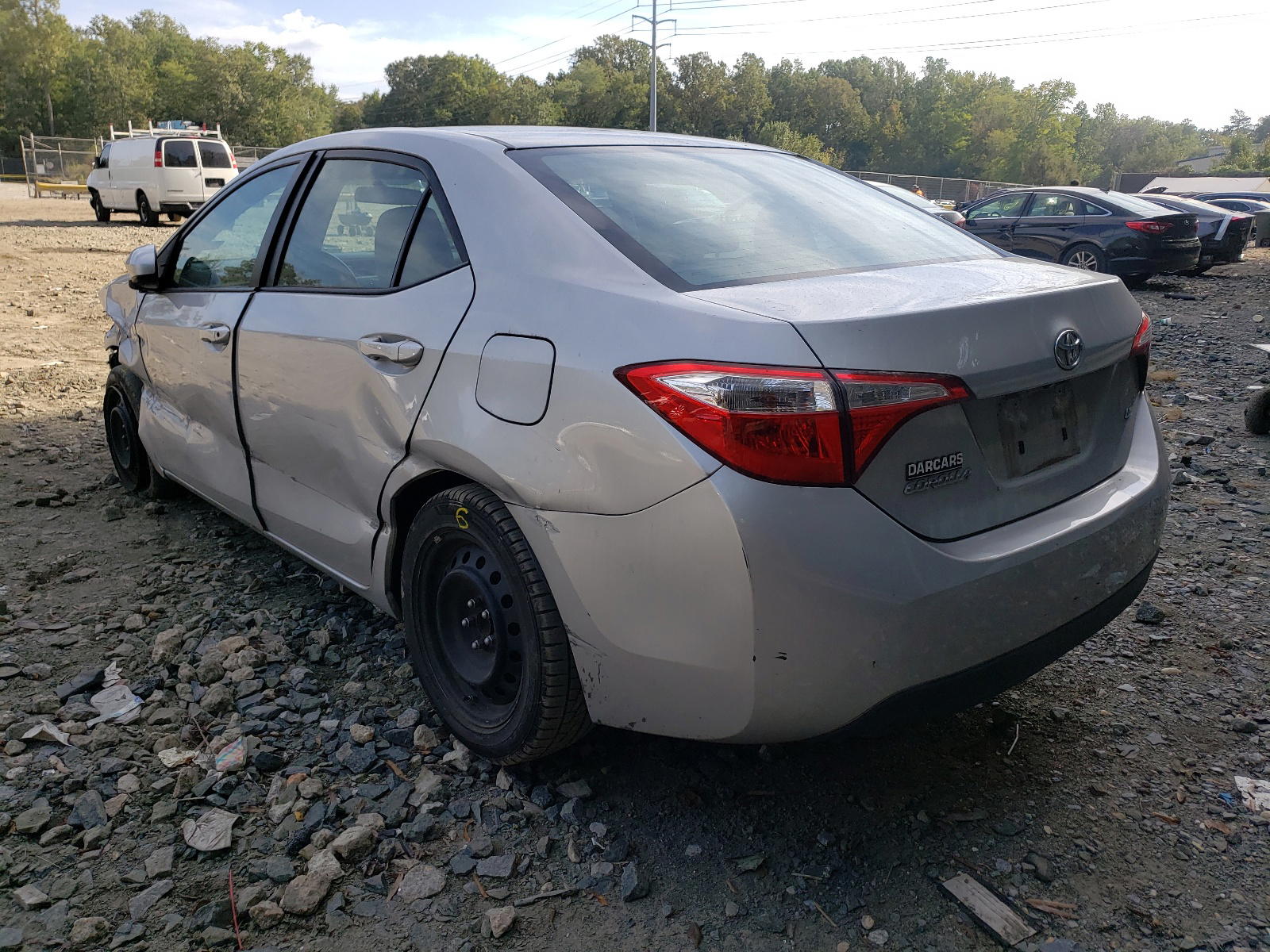 Photo 3 from auction – 2014 TOYOTA COROLLA L with VIN 5YFBURHEXEP141480
